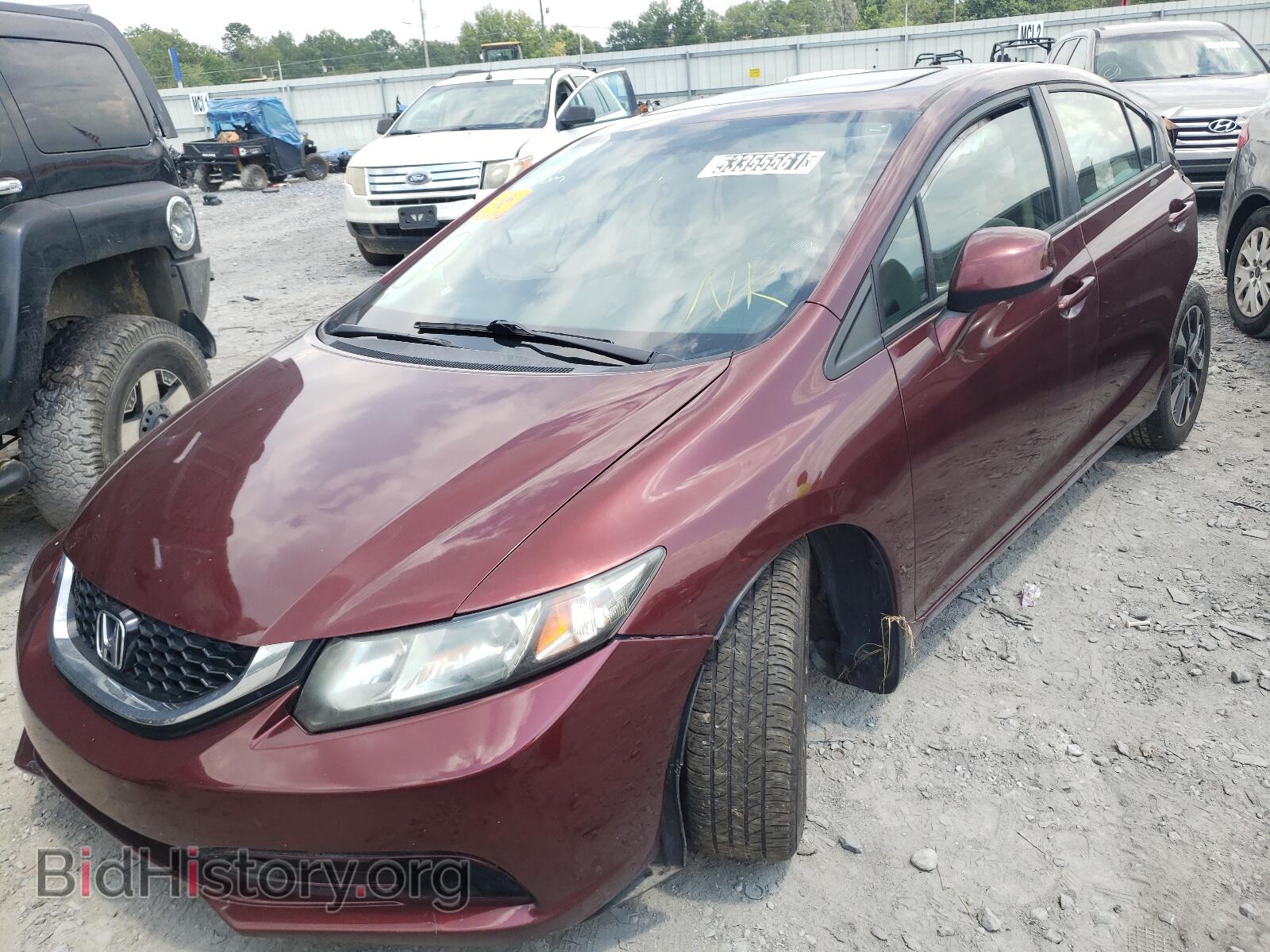 2013 HONDA CIVIC - VIN: 19XFB2F87DE235697 - Фото 2