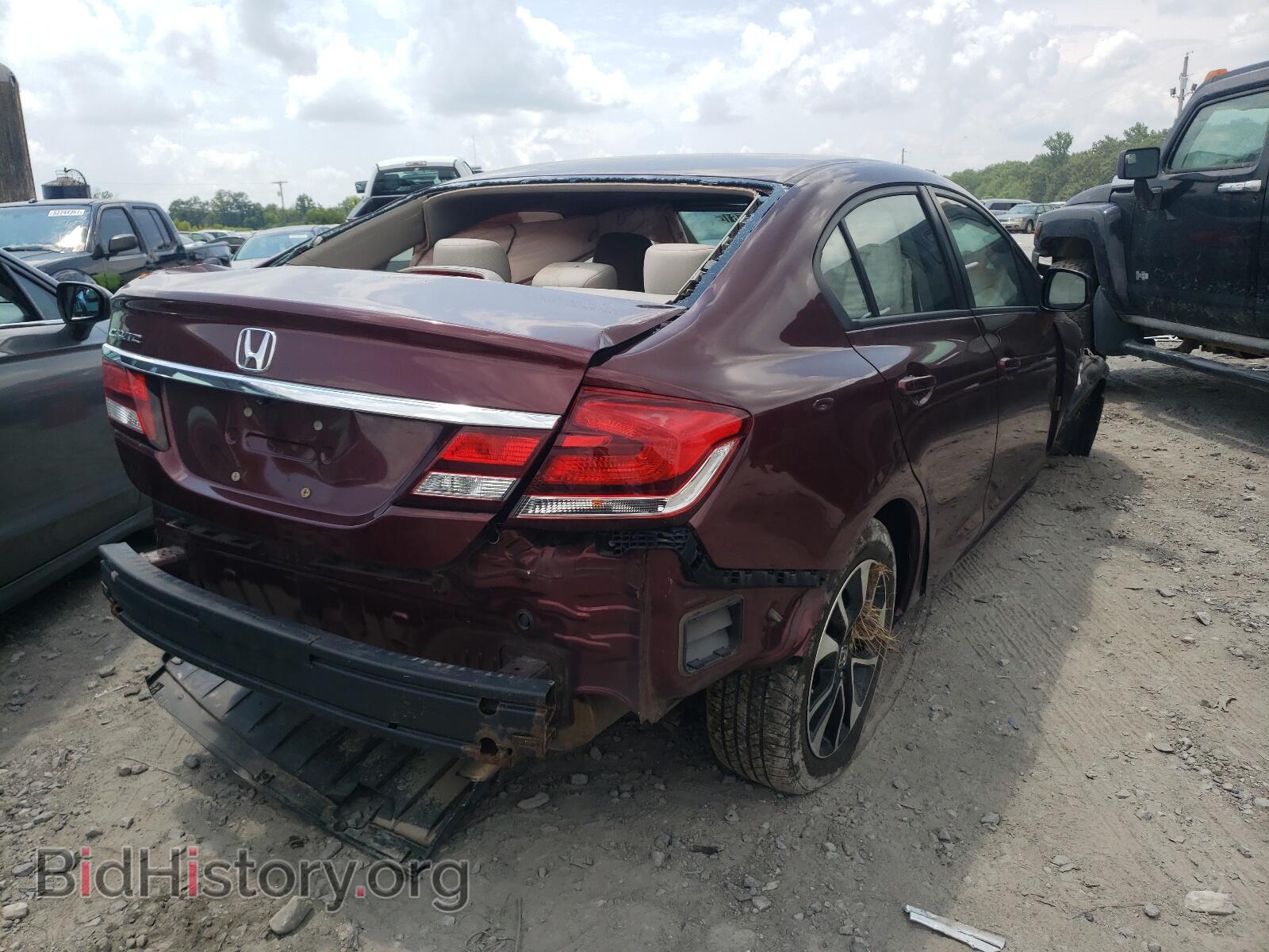 2013 HONDA CIVIC - VIN: 19XFB2F87DE235697 - Фото 4