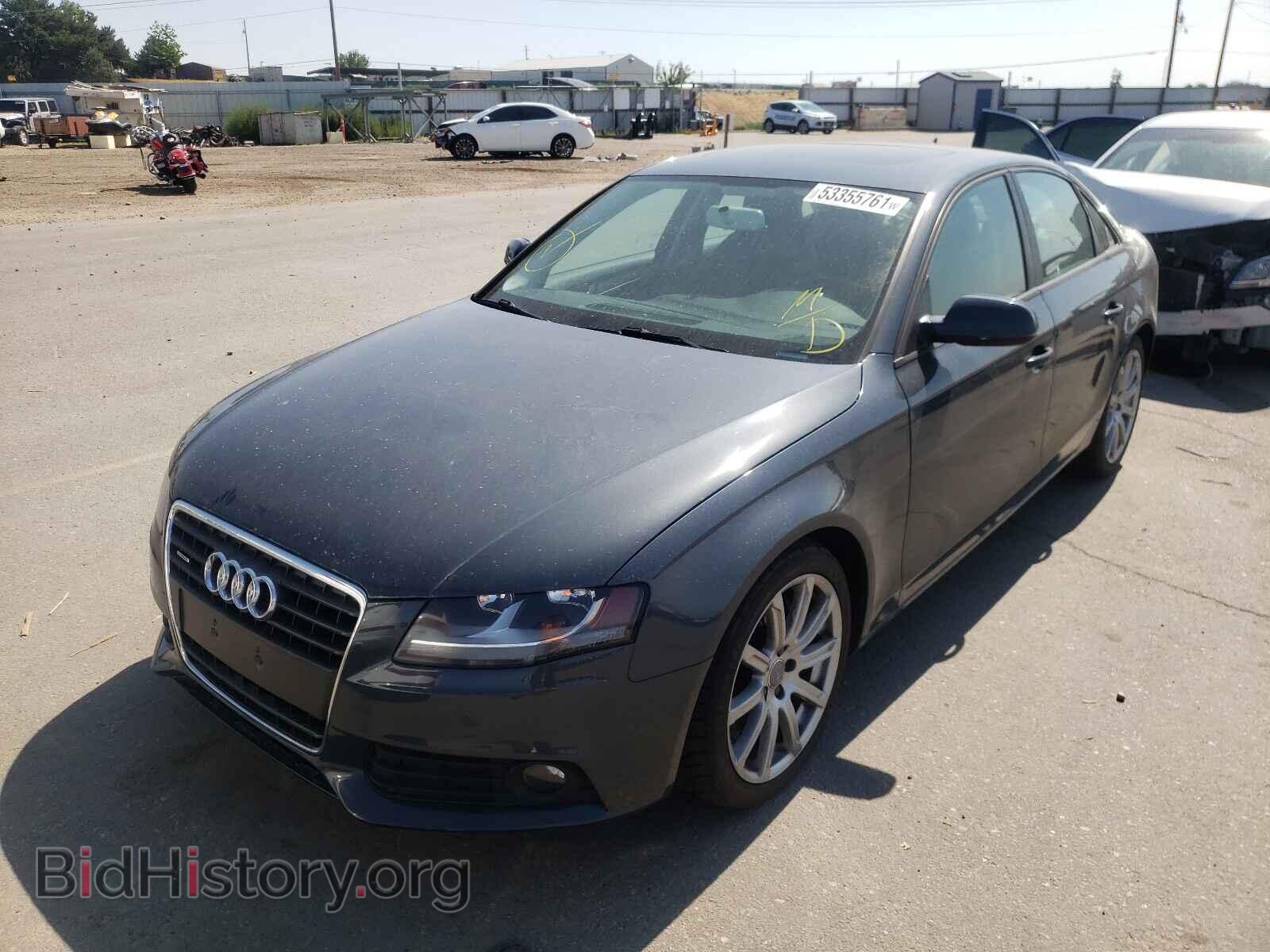 2010 AUDI A4 - VIN: WAUBFAFLXAN033345 - Фото 2