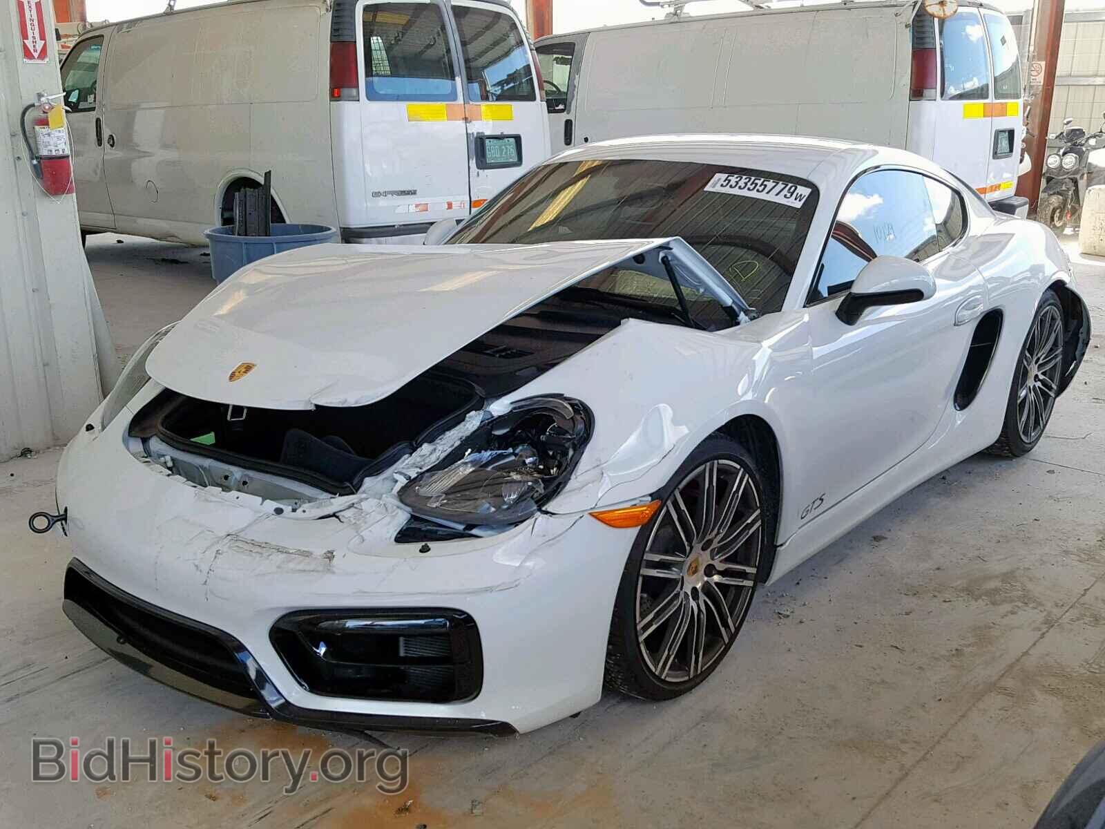 2015 PORSCHE CAYMAN - VIN: WP0AB2A84FK182832 - Фото 2