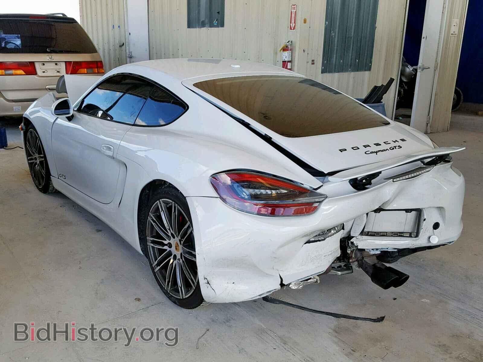 2015 PORSCHE CAYMAN - VIN: WP0AB2A84FK182832 - Фото 3