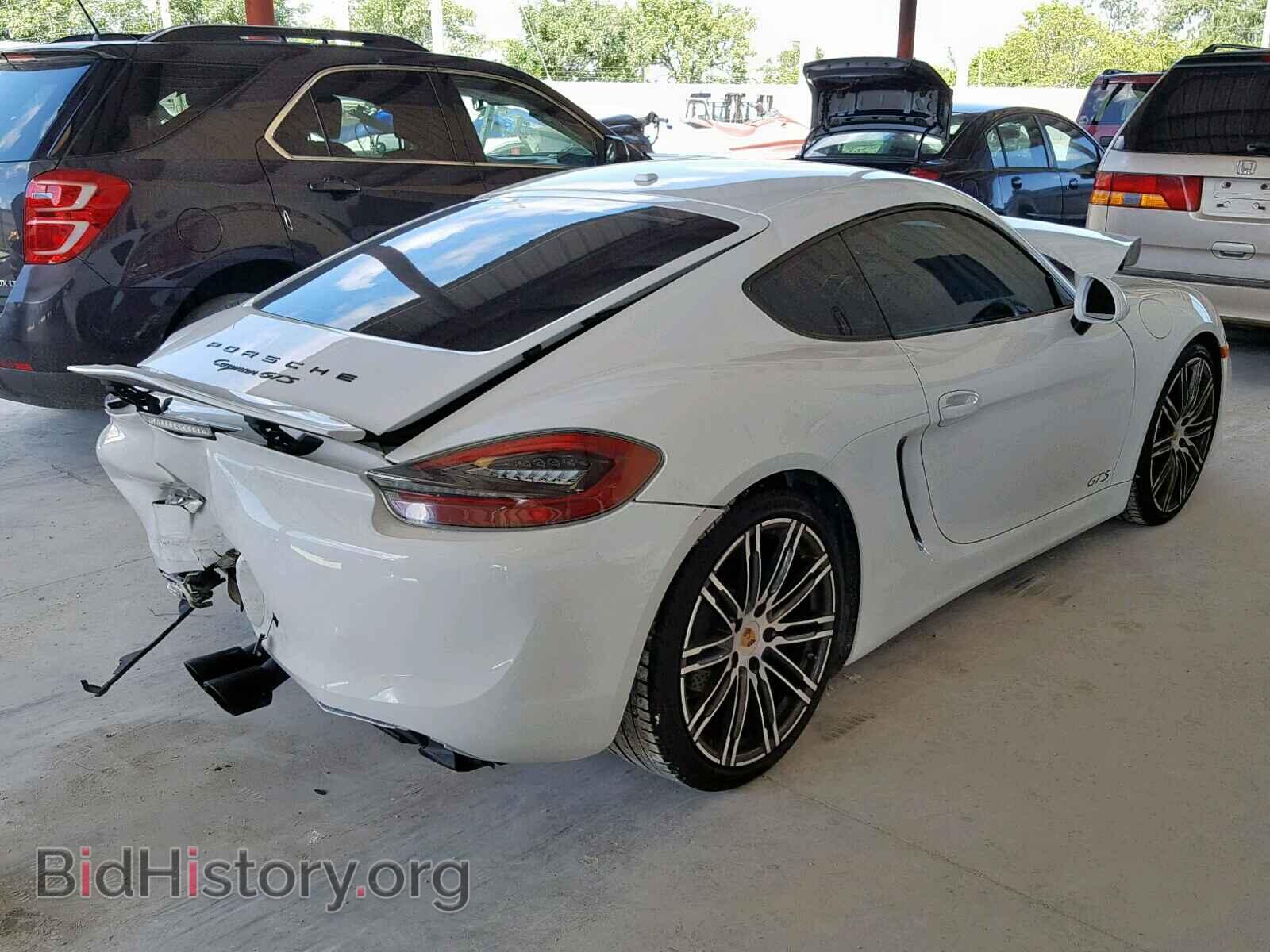 2015 PORSCHE CAYMAN - VIN: WP0AB2A84FK182832 - Фото 4