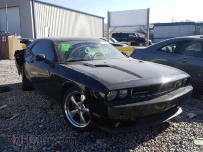 2010 Dodge CHALLENGER, черный — VIN 2B3CJ5DT1AH322639, Copart