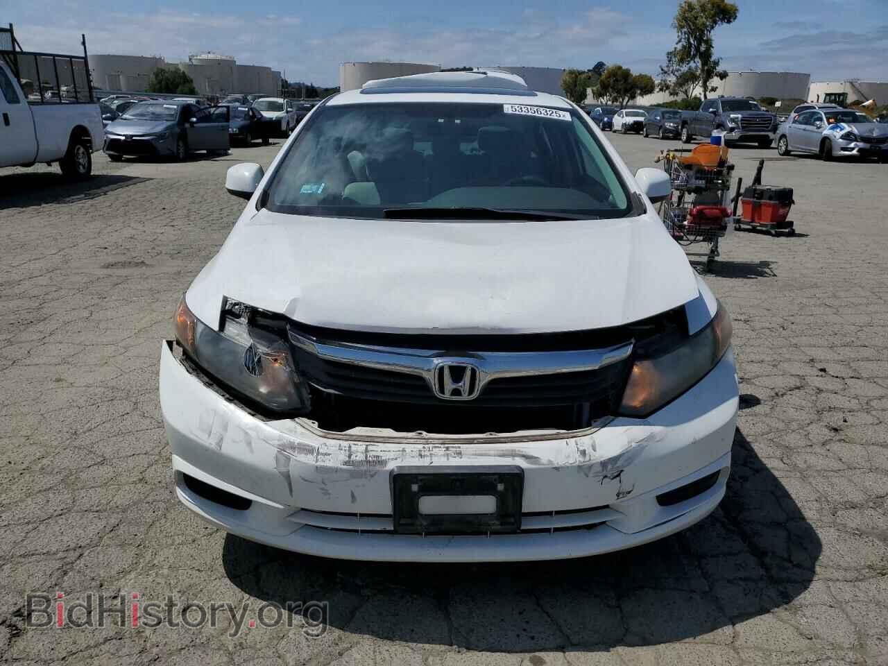 2012 HONDA CIVIC - VIN: 19XFB2F80CE337633 - Фото 5