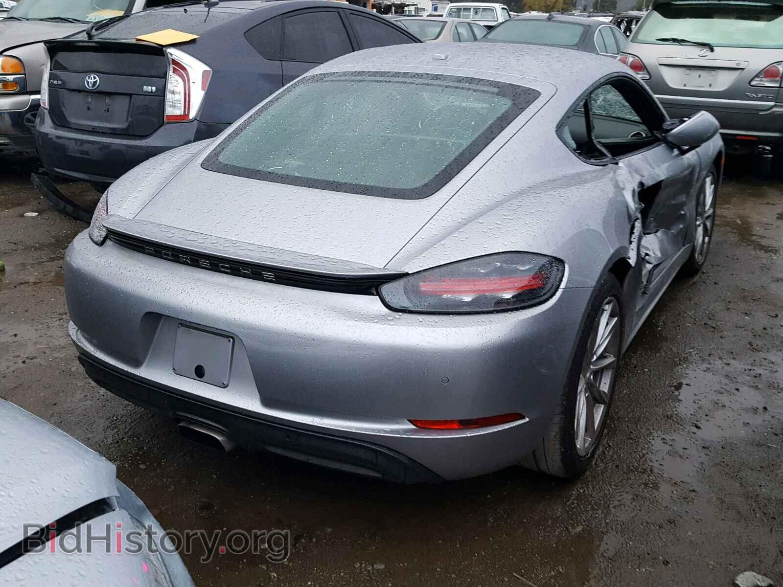2018 PORSCHE CAYMAN - VIN: WP0AA2A85JK260272 - Фото 4