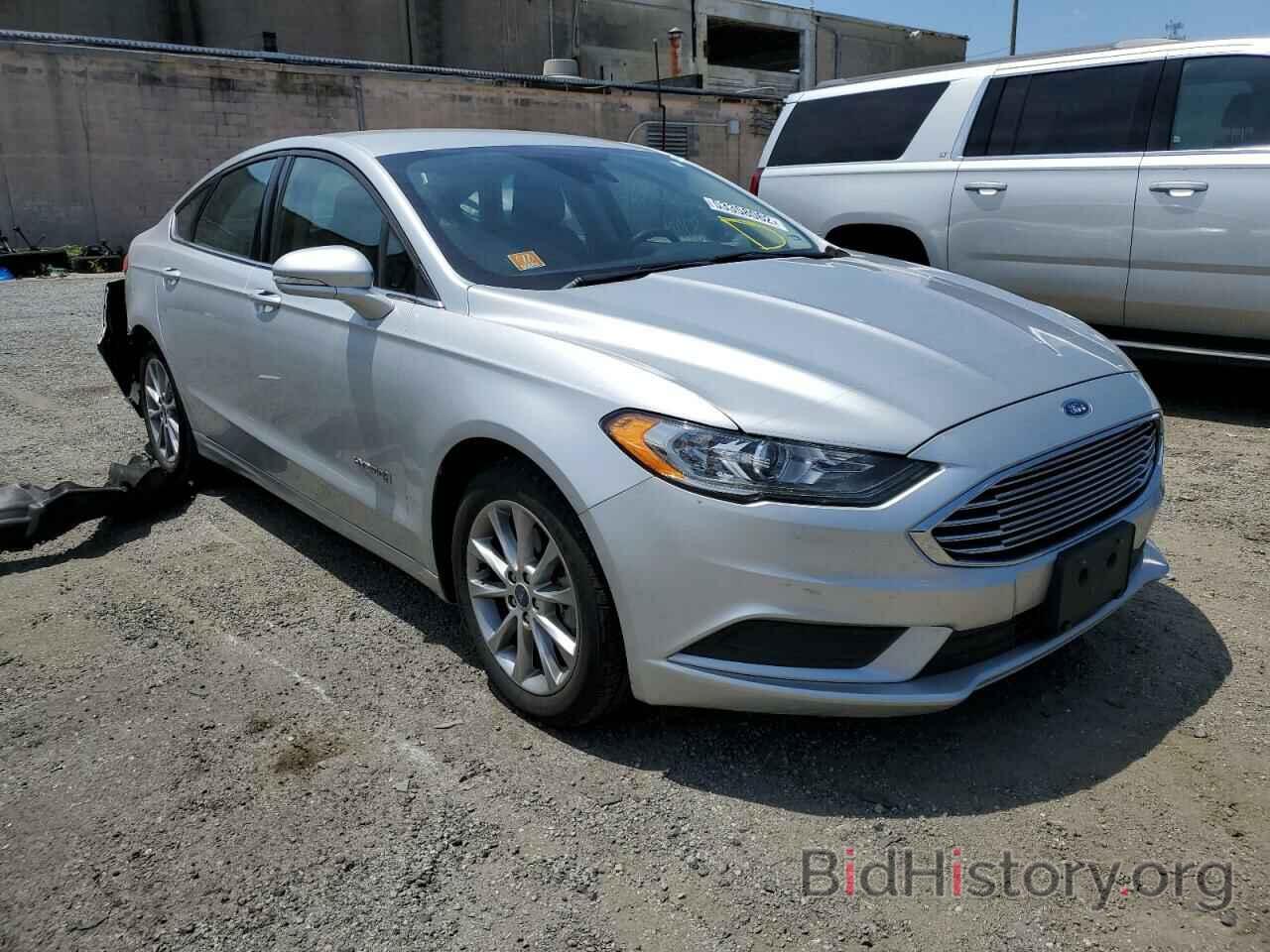 Фотография 3FA6P0LU9HR307446 - FORD FUSION 2017