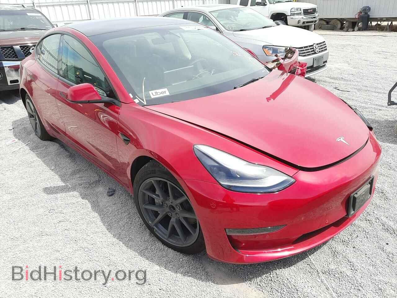 Фотография 5YJ3E1EA8NF184800 - TESLA MODEL 3 2022
