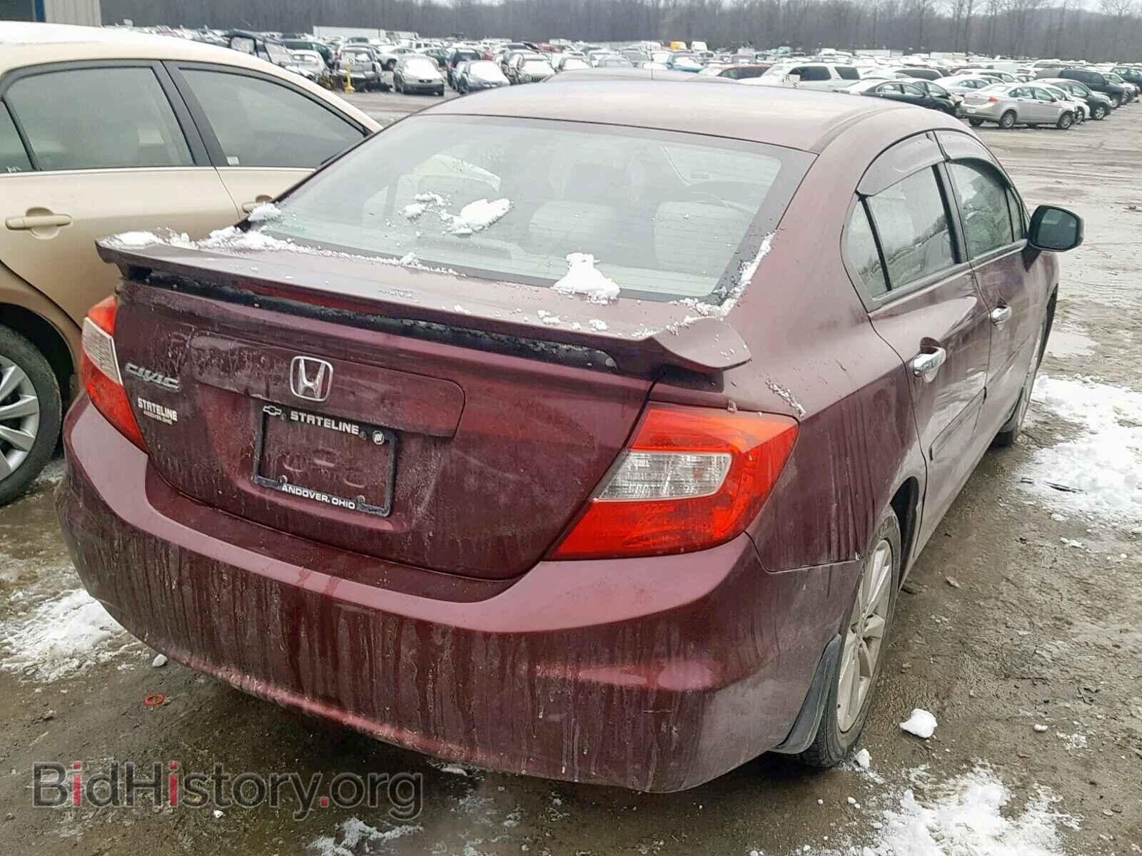 2012 HONDA CIVIC - VIN: 2HGFB2F84CH509006 - Фото 4