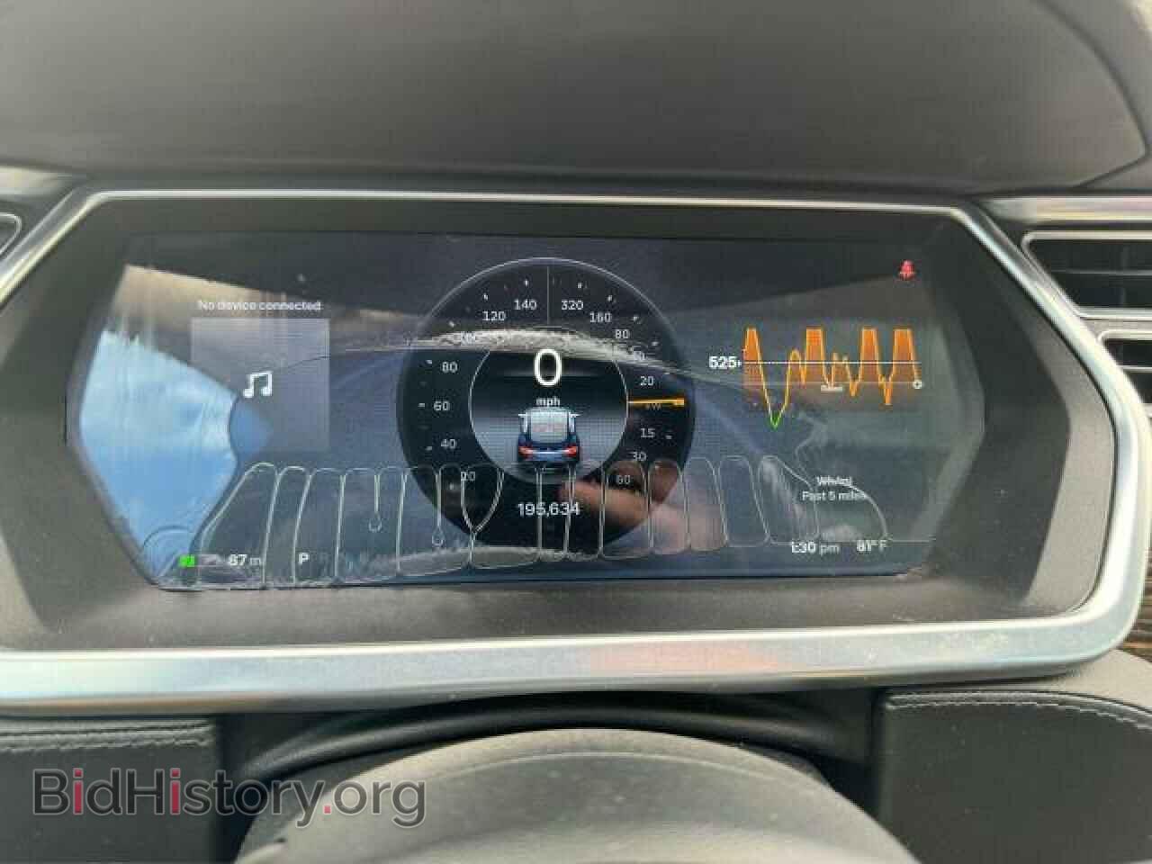 2014 TESLA MODEL S - VIN: 5YJSA1H13EFP34116 - Фото 8
