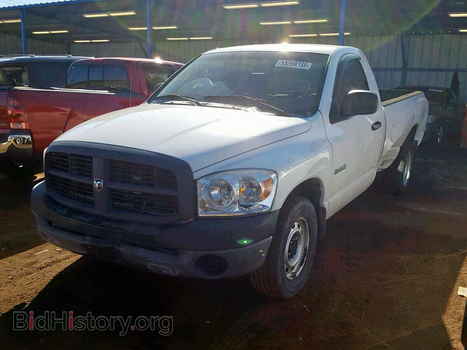 2008 DODGE RAM 1500 - VIN: 1D7HA16KX8J147971 - Фото 2