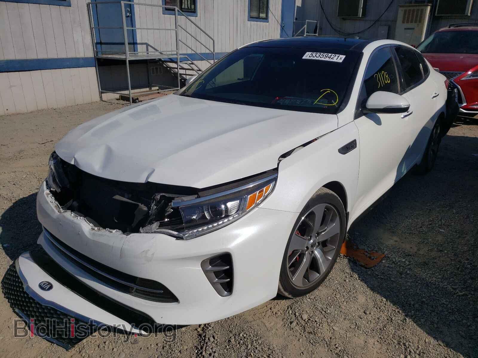 2016 KIA OPTIMA - VIN: 5XXGW4L24GG027082 - Photo 2