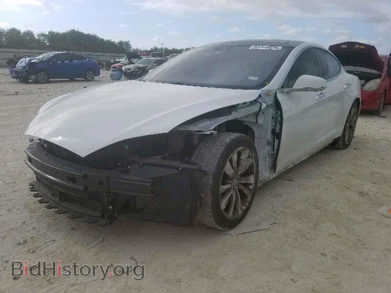 2016 TESLA MODEL S - VIN: 5YJSA1E26GF115056 - Фото 2
