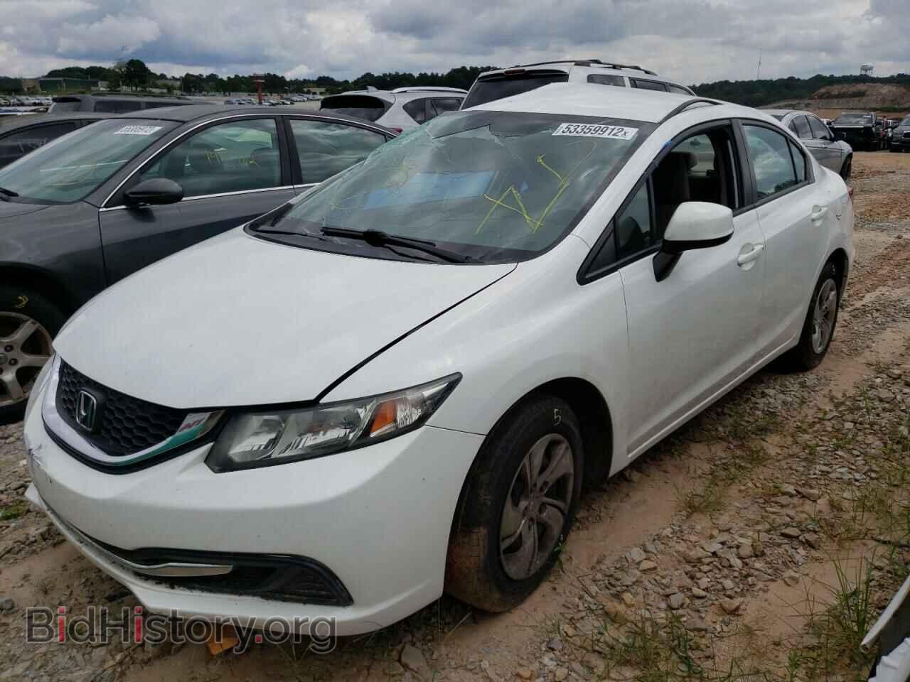 2013 HONDA CIVIC - VIN: 2HGFB2F59DH602014 - Фото 2