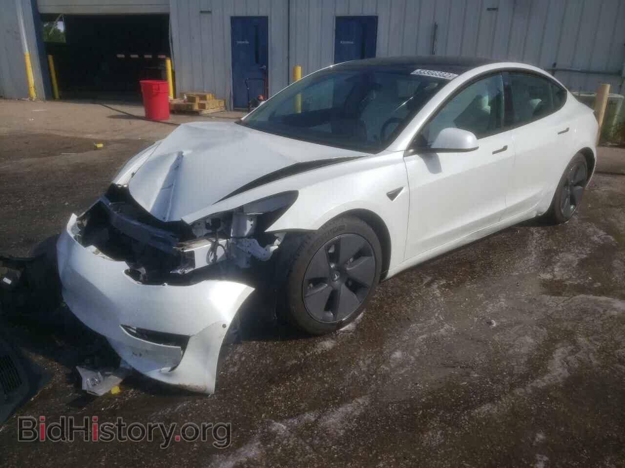 2021 TESLA MODEL 3 - VIN: 5YJ3E1EA1MF908616 - Фото 2