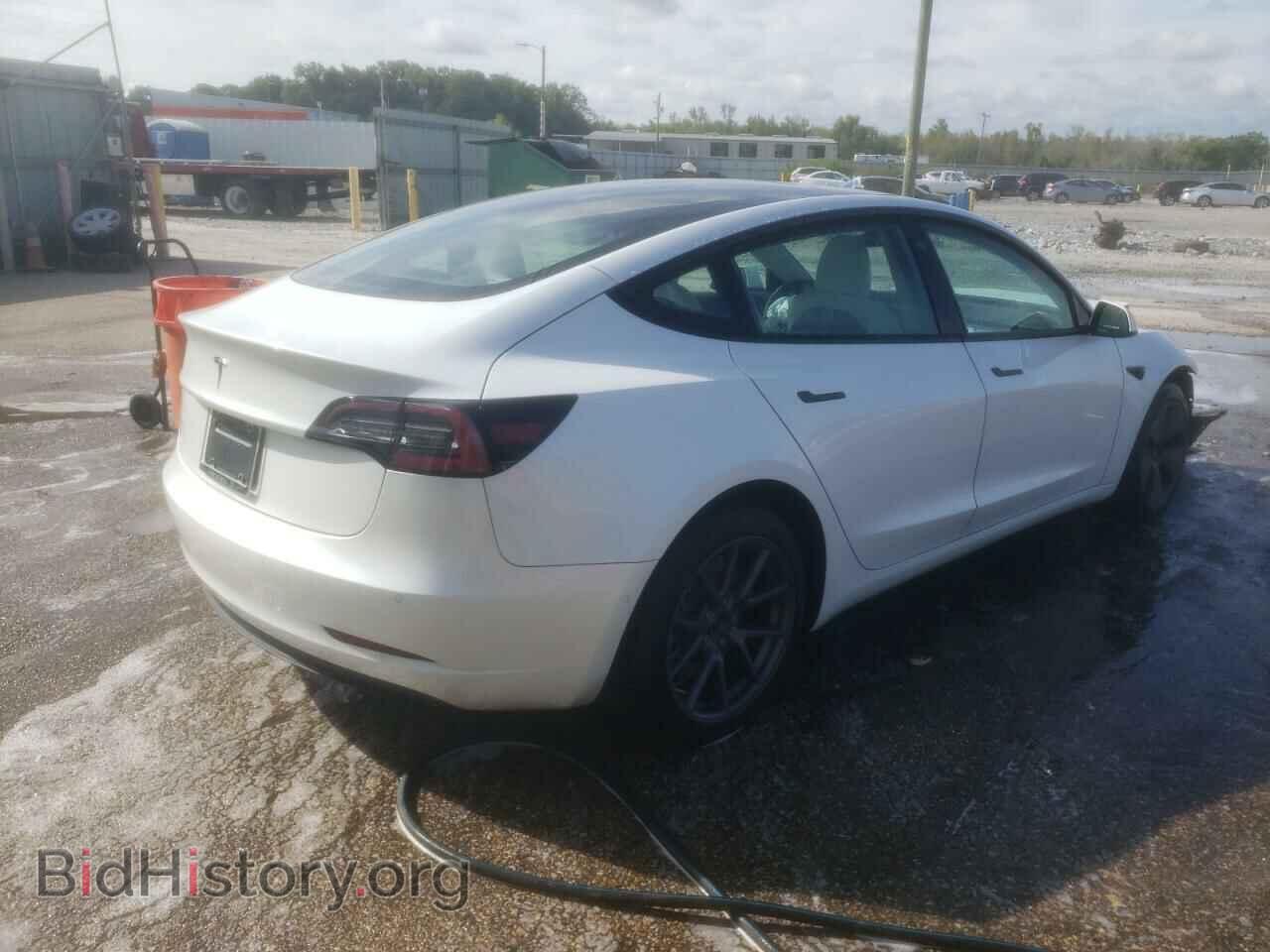 2021 TESLA MODEL 3 - VIN: 5YJ3E1EA1MF908616 - Фото 4