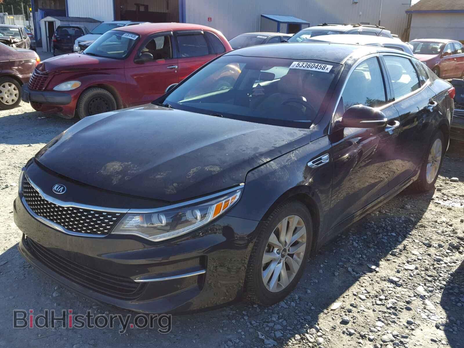 2016 KIA OPTIMA - VIN: 5XXGU4L33GG044986 - Фото 2