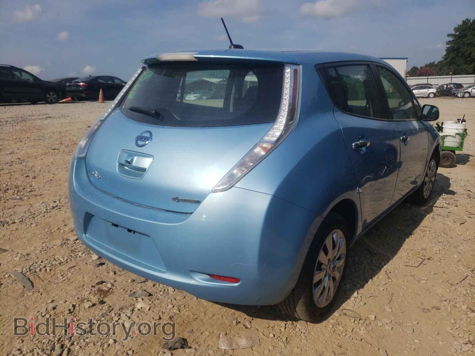 2015 NISSAN LEAF - VIN: 1N4AZ0CP3FC324186 - Фото 4