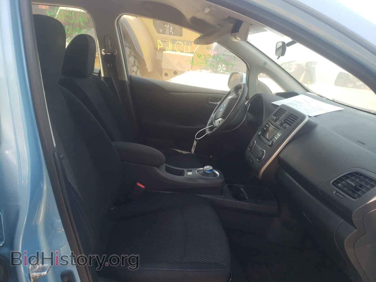 2015 NISSAN LEAF - VIN: 1N4AZ0CP3FC324186 - Фото 5