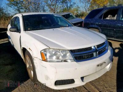 2011 Dodge AVENGER Avenger EX, белый — VIN 1B3BD4FB3BN556128, Copart