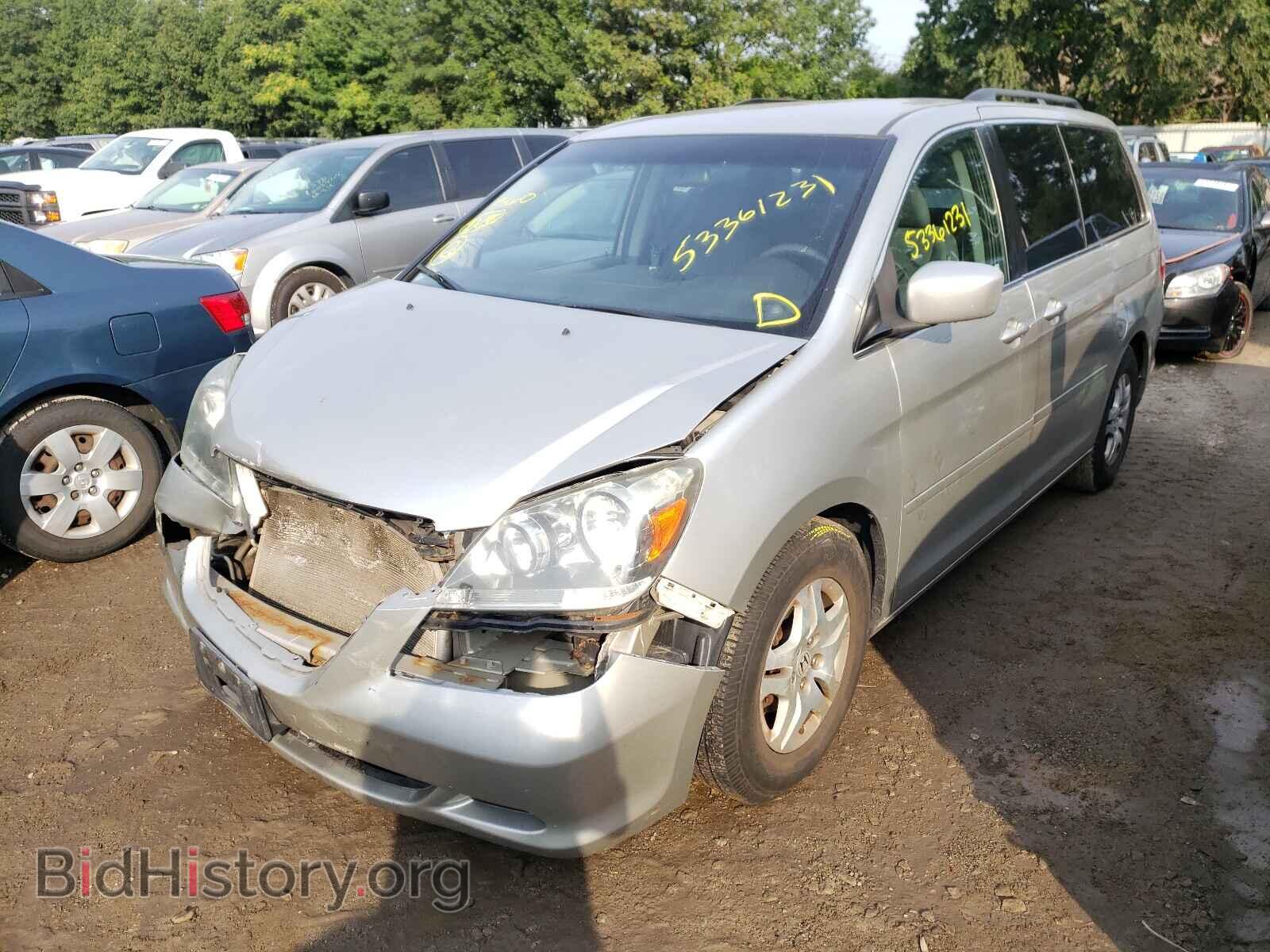 2007 HONDA ODYSSEY - VIN: 5FNRL38457B144632 - Фото 2