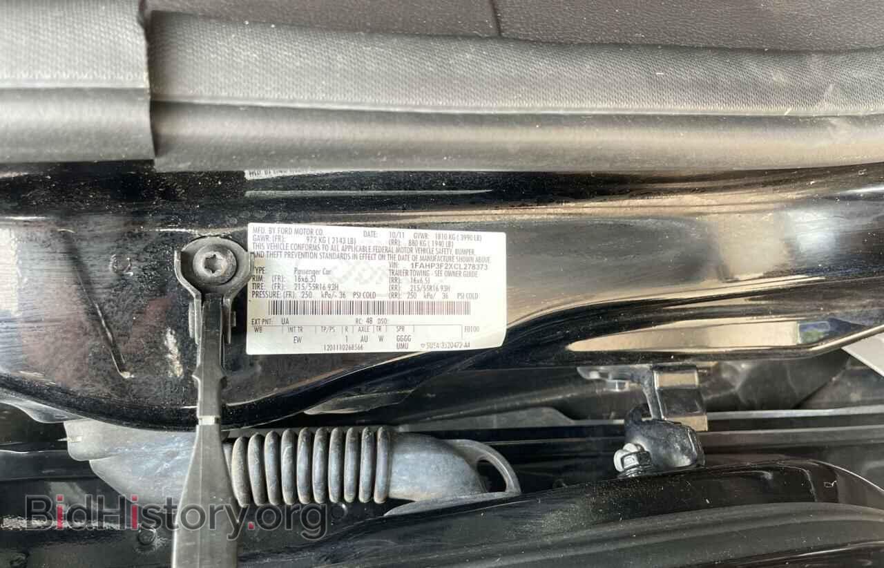 2012 FORD FOCUS - VIN: 1FAHP3F2XCL278373 - Photo 10