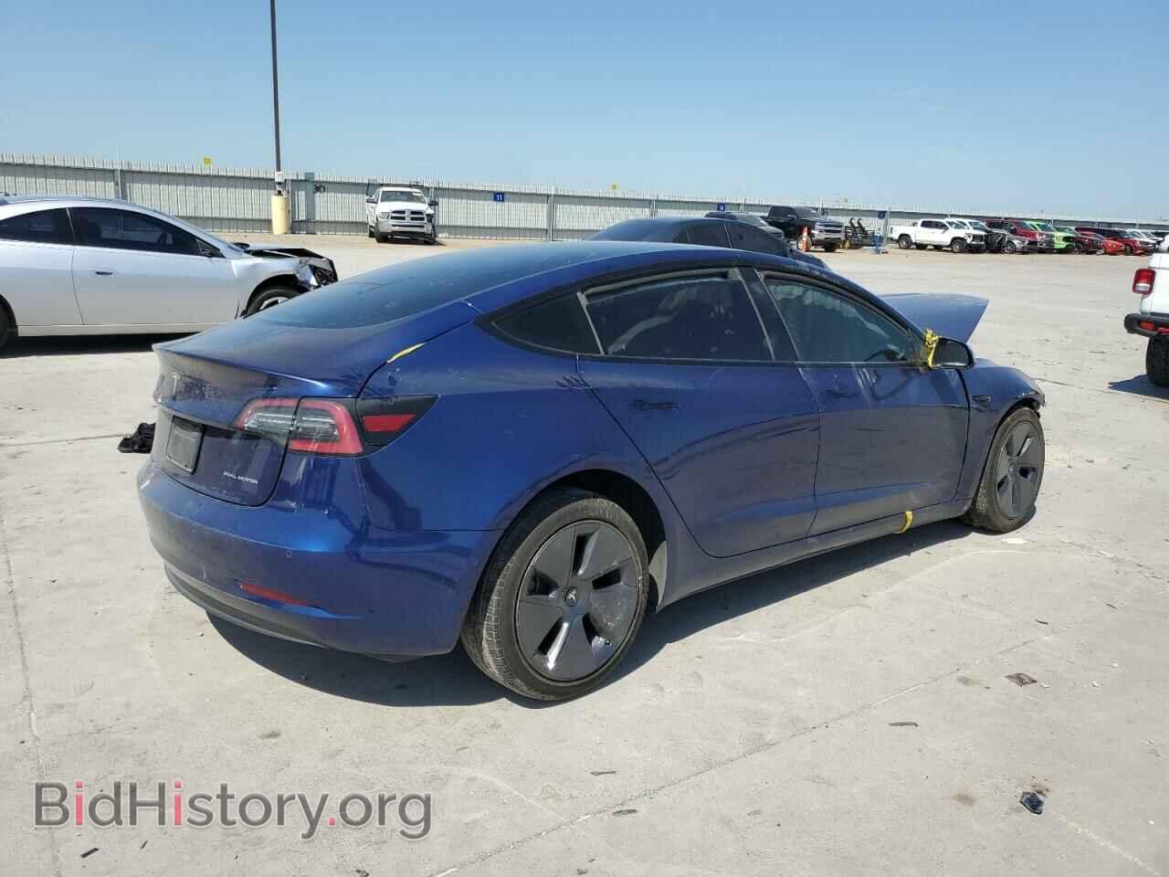 2022 TESLA MODEL 3 - VIN: 5YJ3E1EB8NF287529 - Фото 3