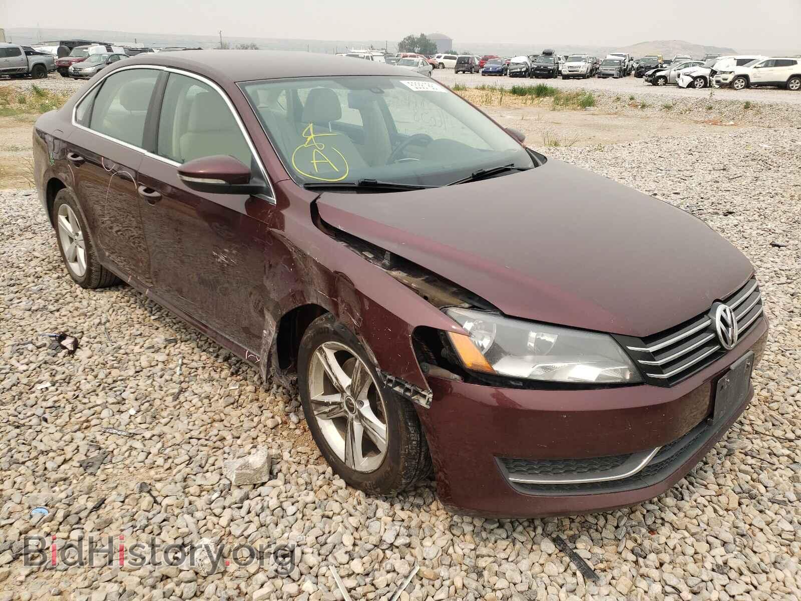 Photo 1VWBP7A32CC046516 - VOLKSWAGEN PASSAT 2012