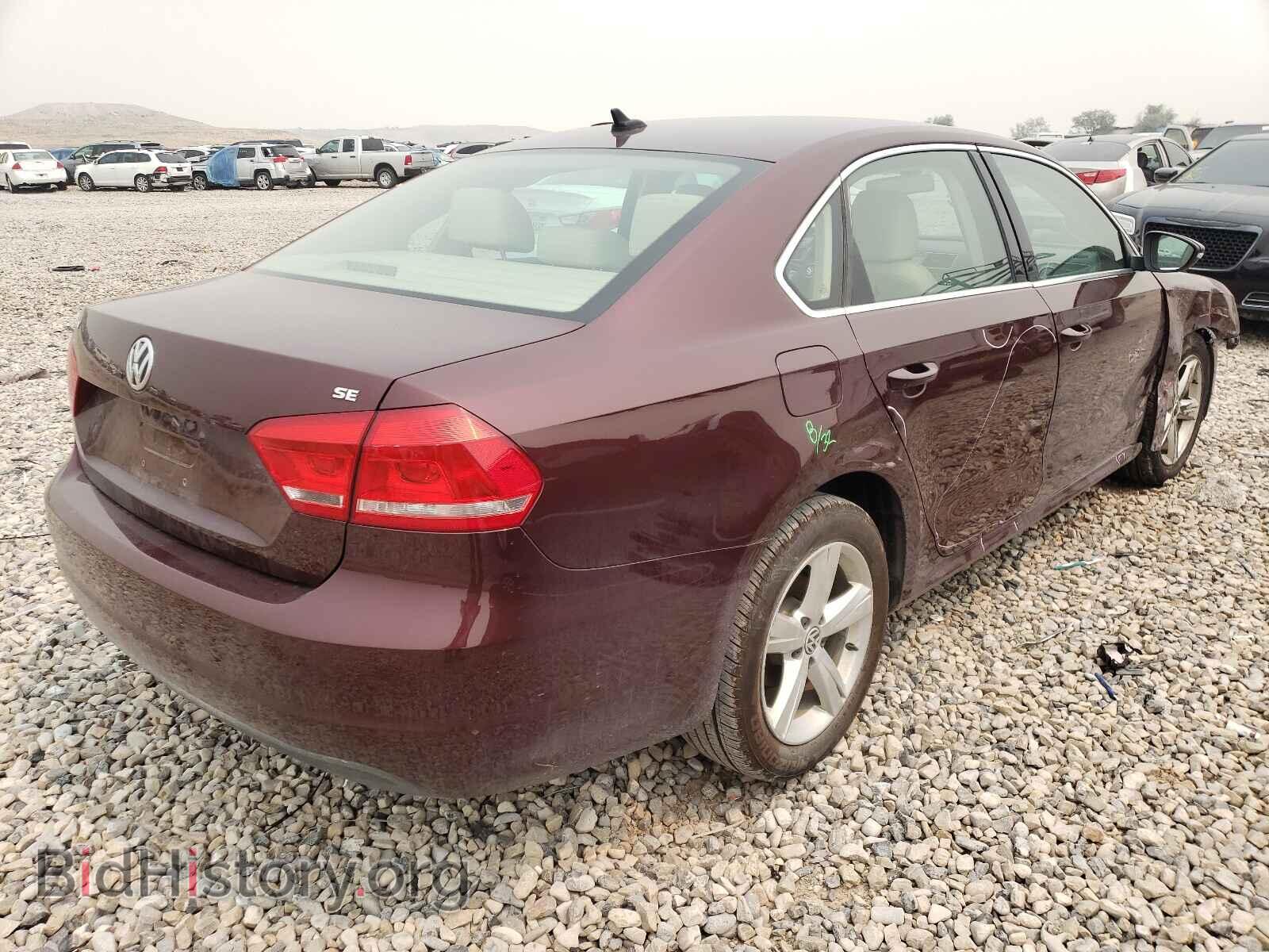 2012 VOLKSWAGEN PASSAT - VIN: 1VWBP7A32CC046516 - Фото 4