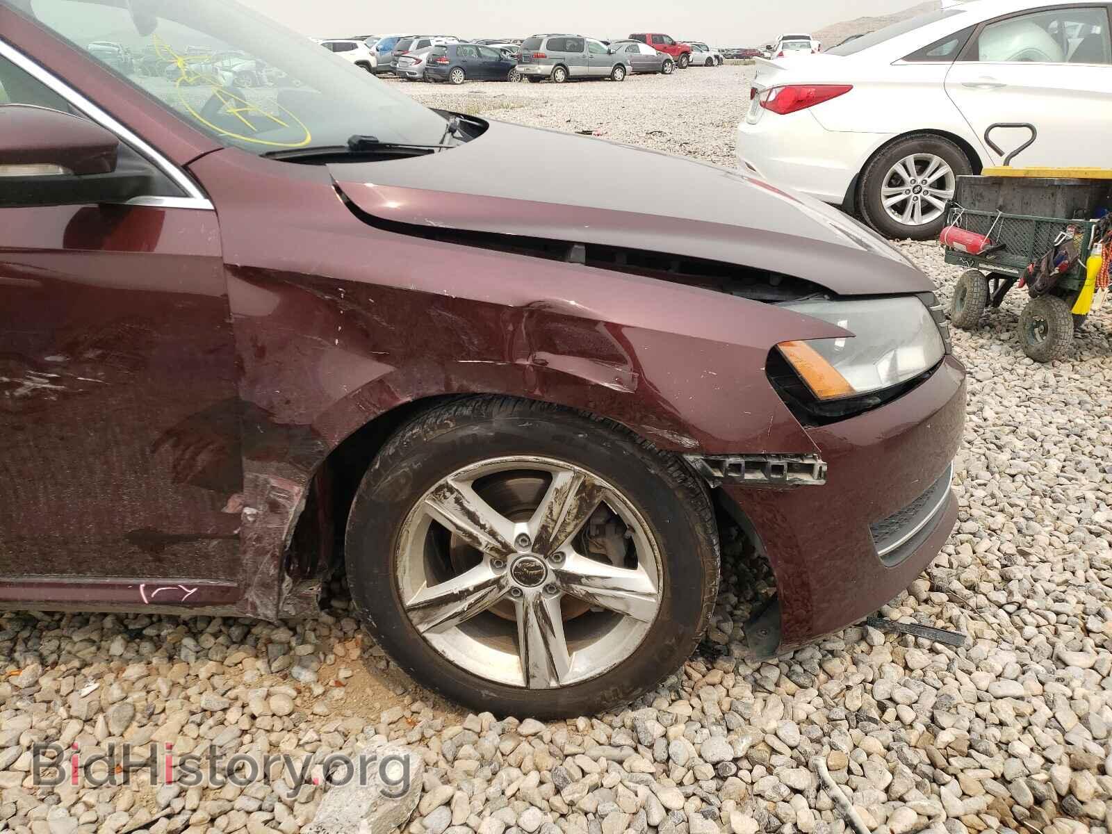 2012 VOLKSWAGEN PASSAT - VIN: 1VWBP7A32CC046516 - Фото 9