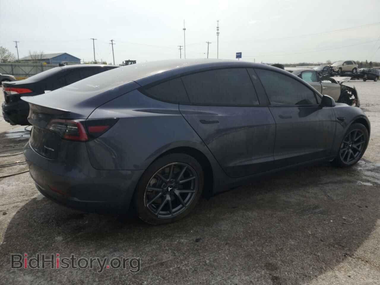 2022 TESLA MODEL 3 - VIN: 5YJ3E1EB7NF238905 - Фото 3