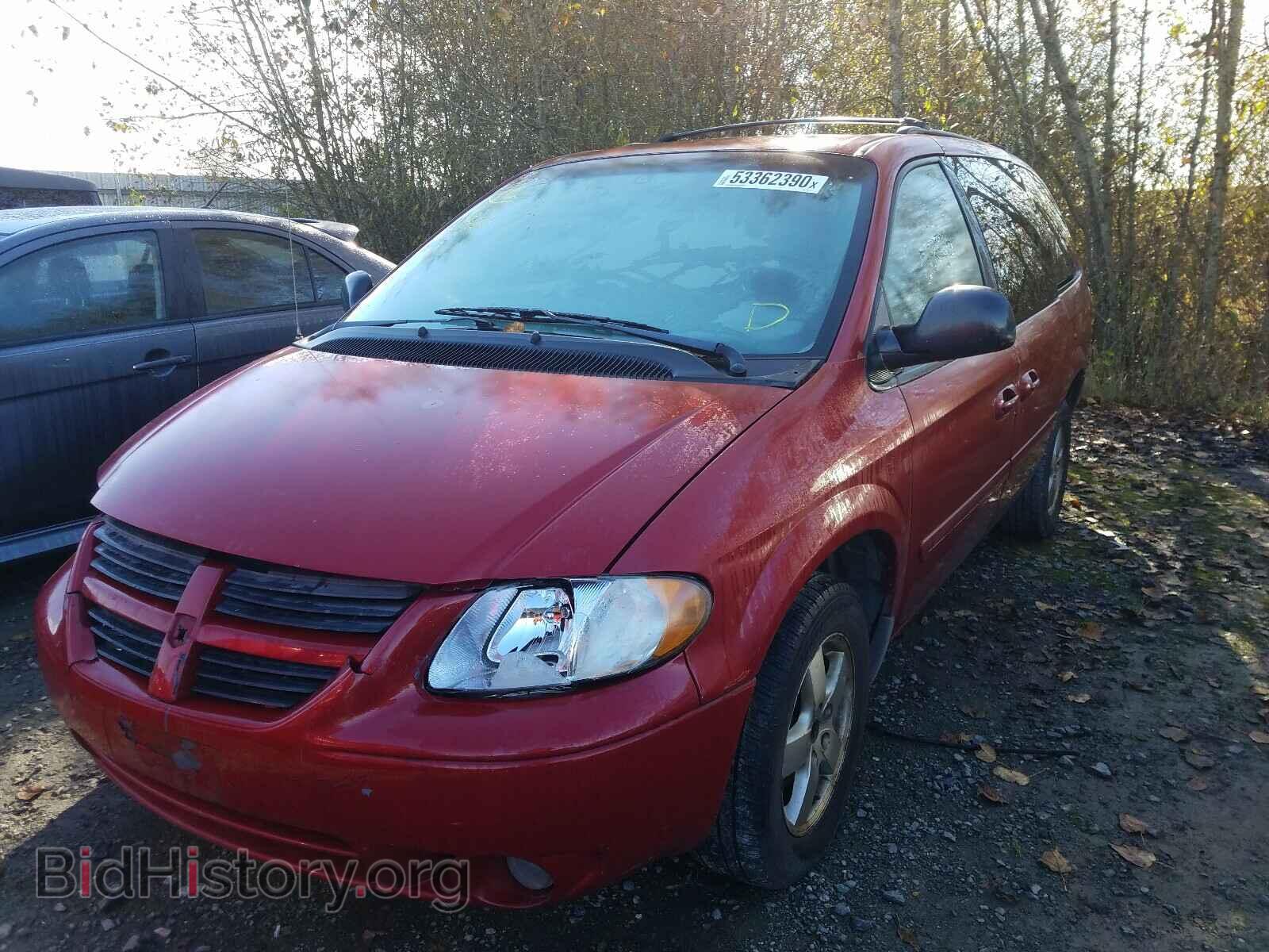 2007 DODGE CARAVAN - VIN: 2D4GP44L27R347368 - Фото 2