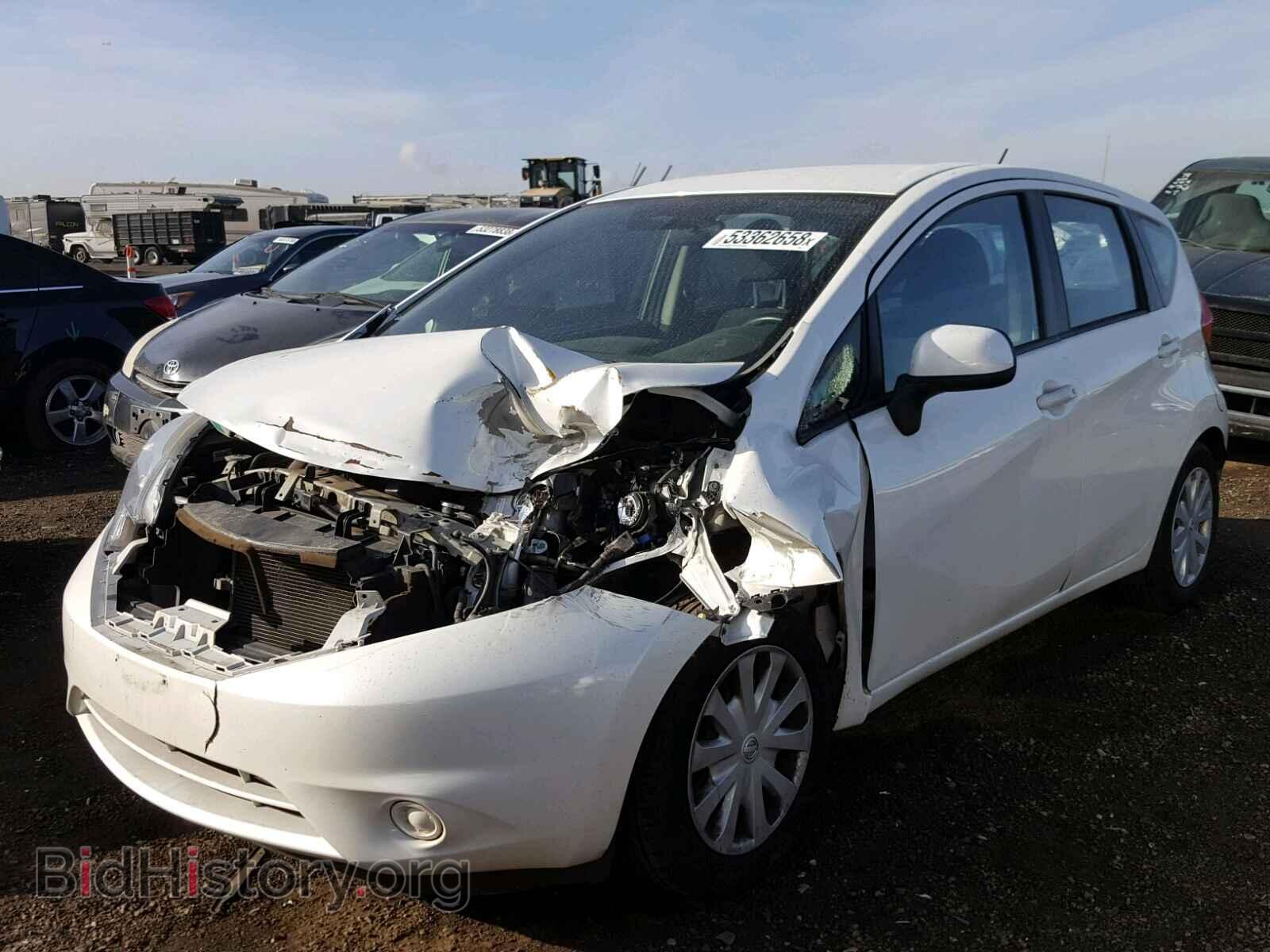 2014 NISSAN VERSA - VIN: 3N1CE2CP7EL428857 - Фото 2
