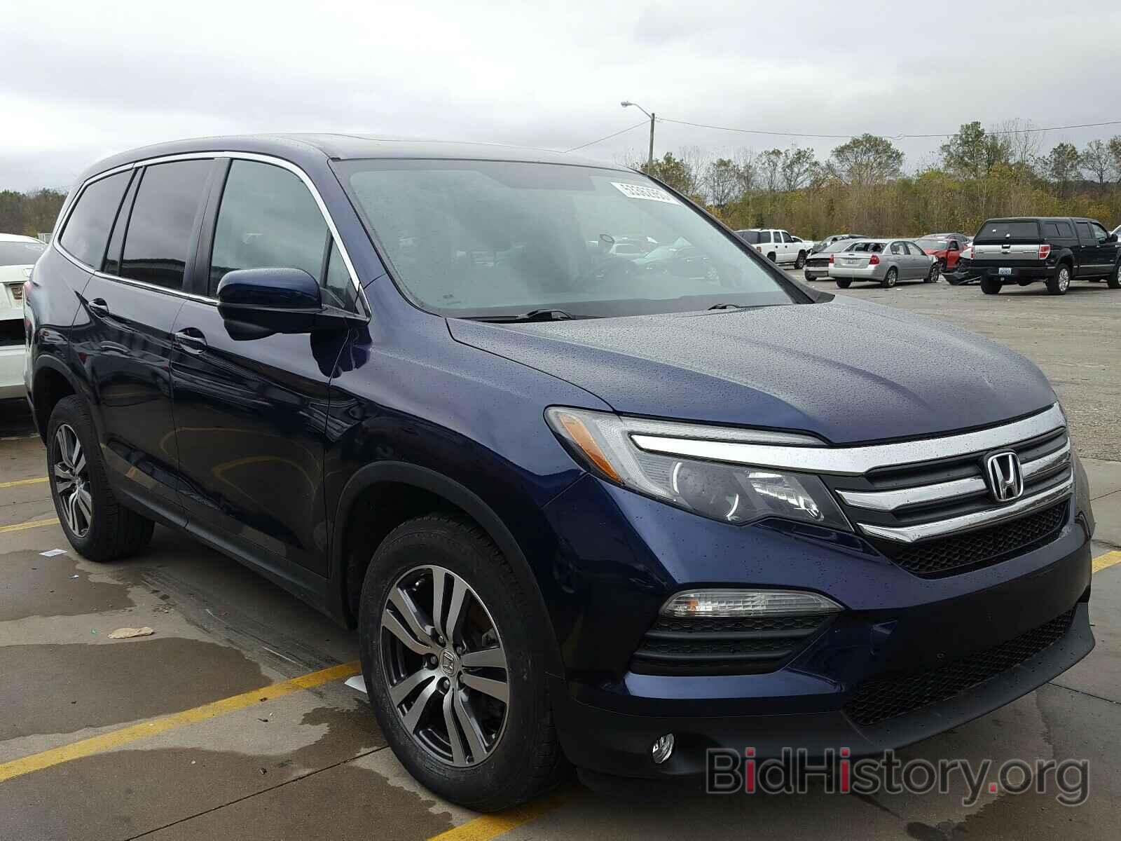 Фотография 5FNYF5H57GB057354 - HONDA PILOT 2016