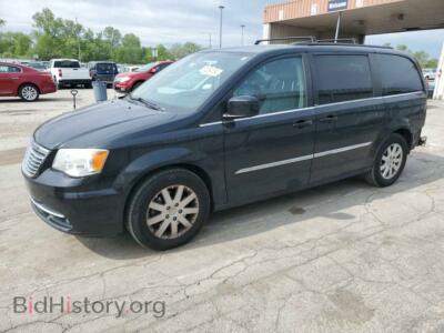 2014 Chrysler MINIVAN Touring, black — VIN 2C4RC1BGXER196296, Copart