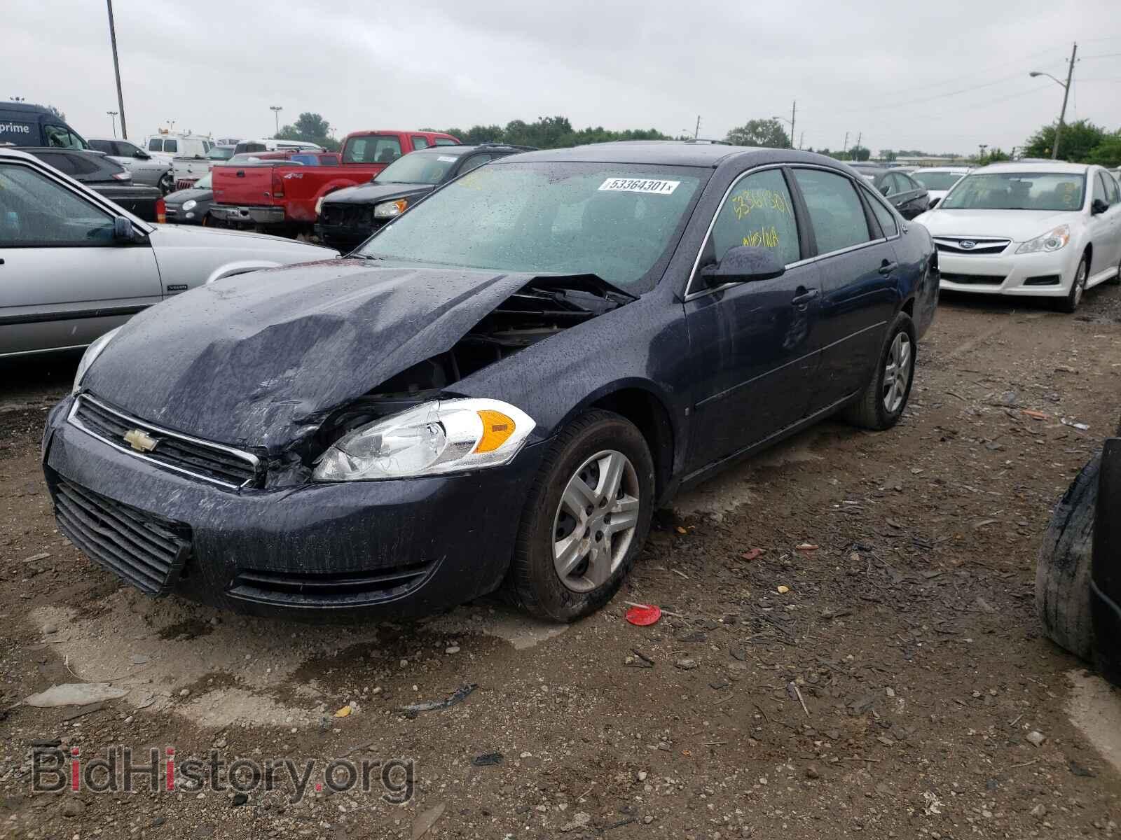 2008 CHEVROLET IMPALA - VIN: 2G1WB58K381363764 - Фото 2