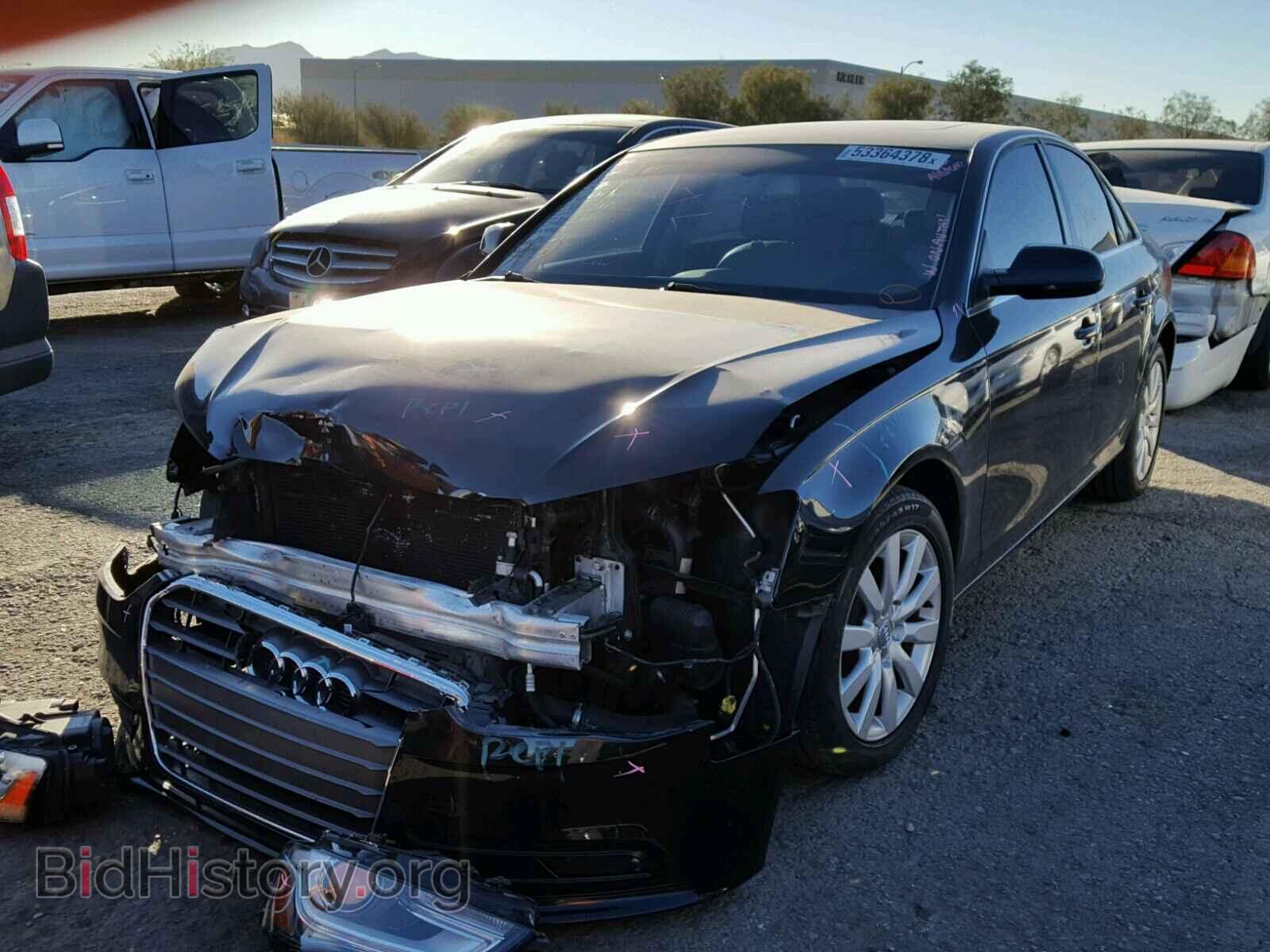 2013 AUDI A4 - VIN: WAUBFAFL7DA158203 - Фото 2