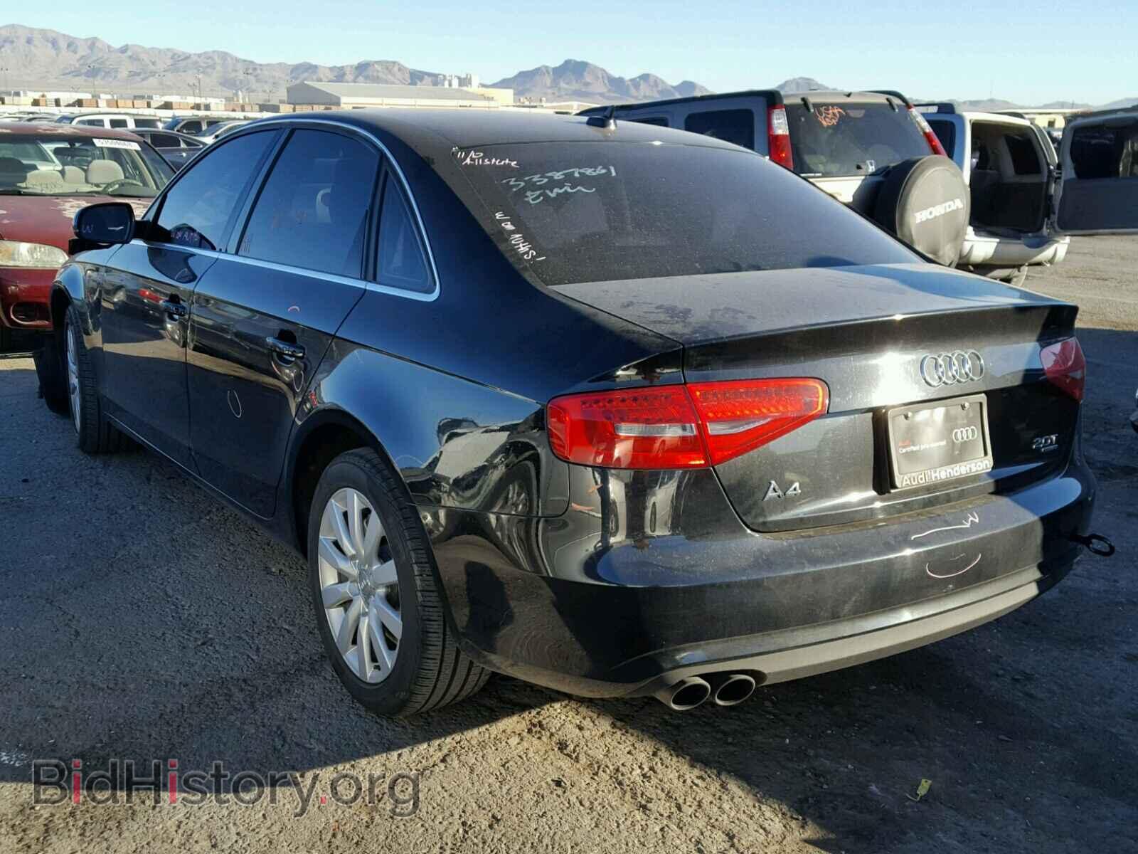 2013 AUDI A4 - VIN: WAUBFAFL7DA158203 - Фото 3