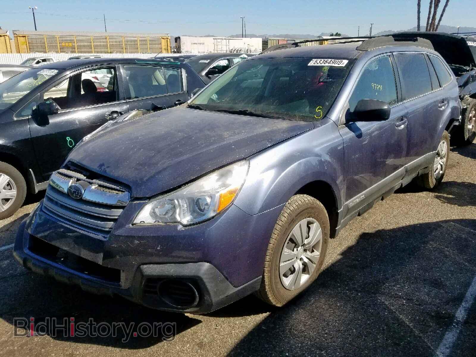 2013 SUBARU OUTBACK 2. - VIN: 4S4BRBAC2D3268857 - Photo 2