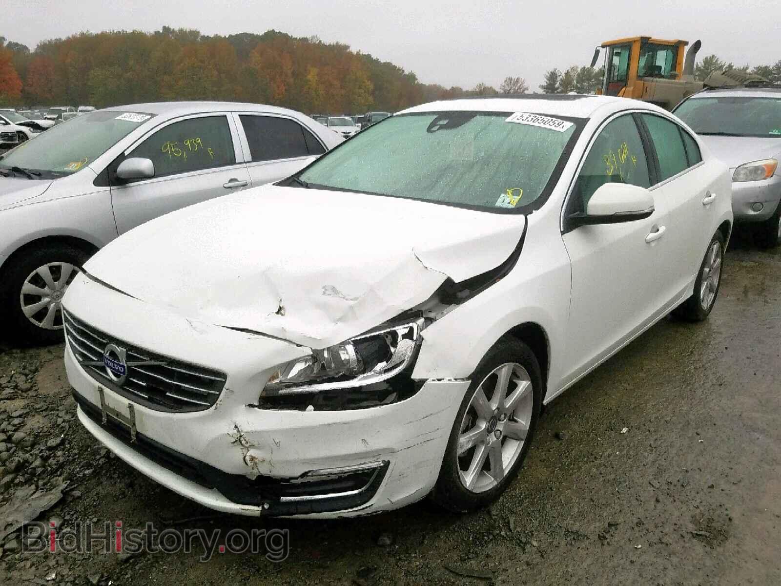 2016 VOLVO S60 - VIN: YV126MFK3G2405964 - Фото 2