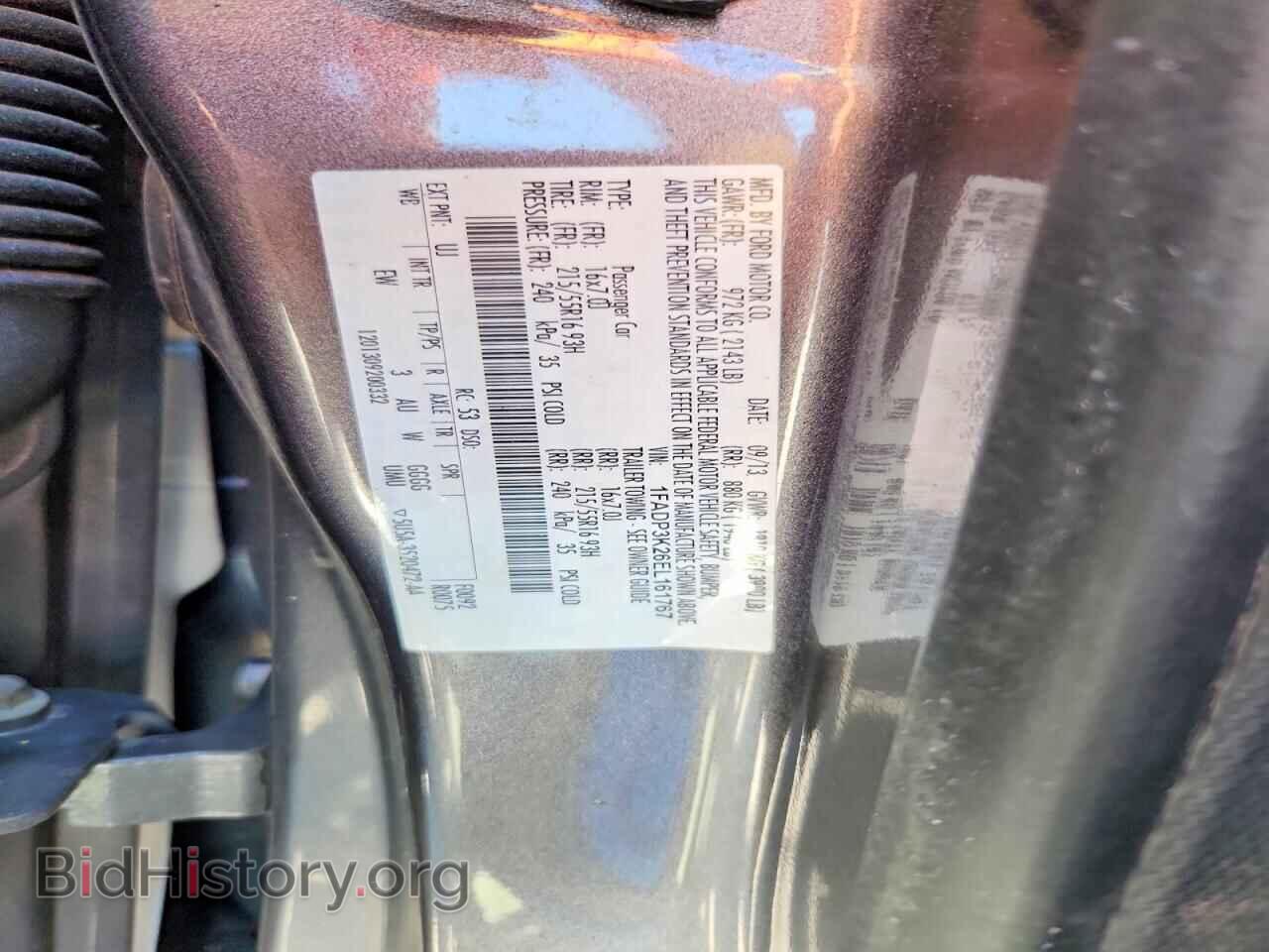 2014 FORD FOCUS - VIN: 1FADP3K26EL161767 - Photo 13