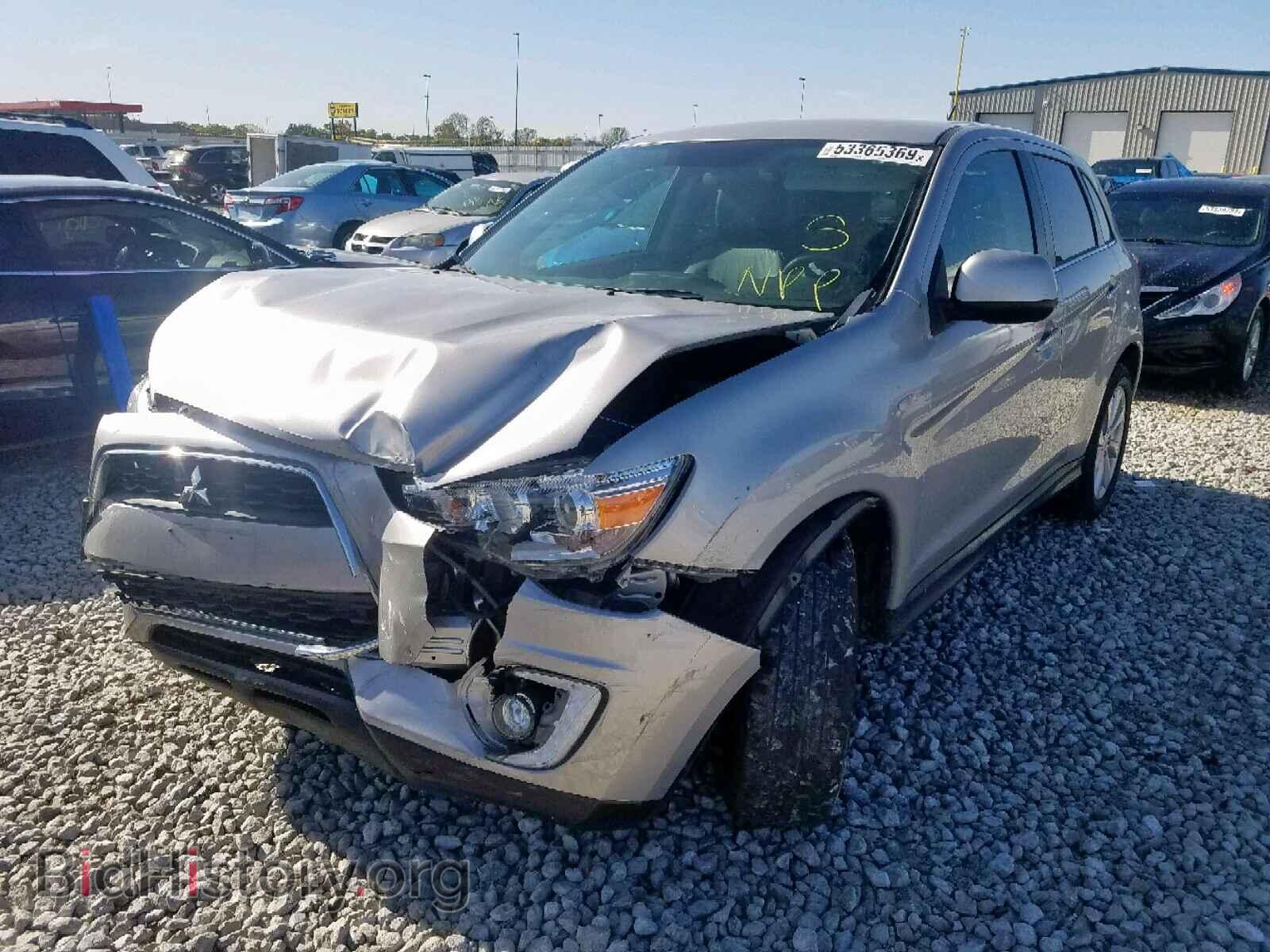 2015 MITSUBISHI OUTLANDER - VIN: 4A4AR4AU0FE039436 - Фото 2