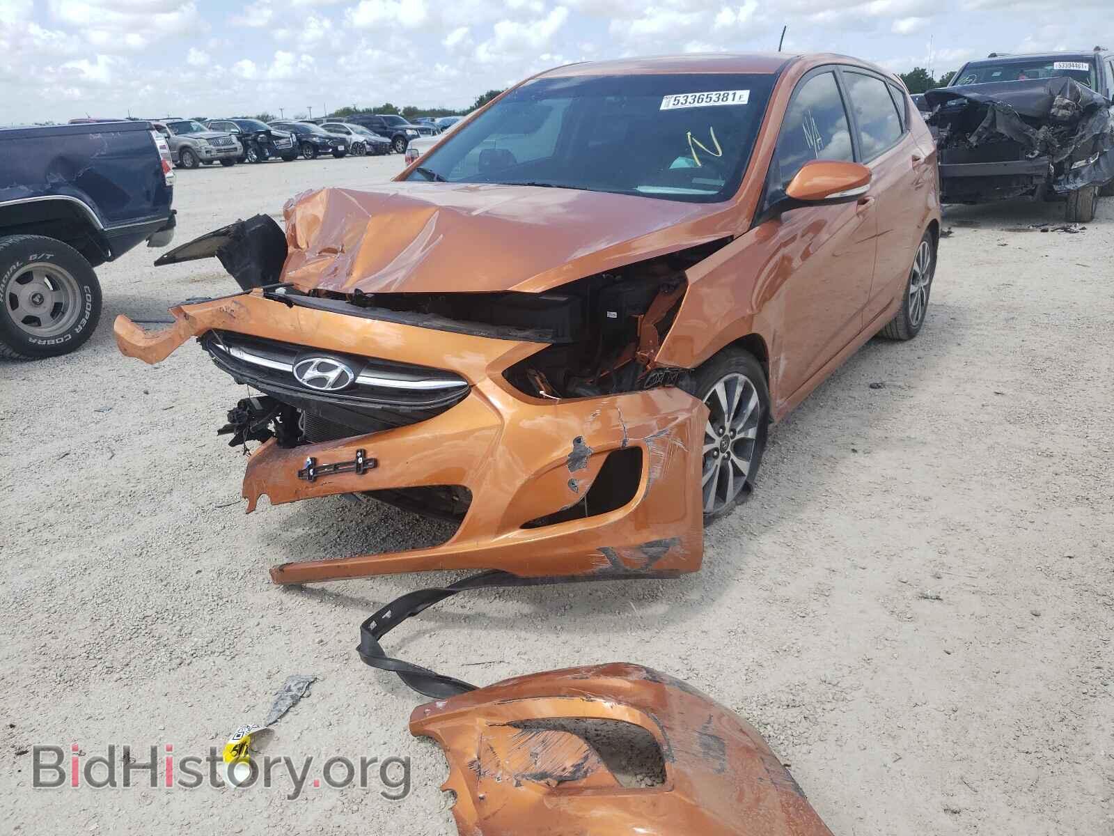 2015 HYUNDAI ACCENT - VIN: KMHCU5AE0FU230658 - Фото 2