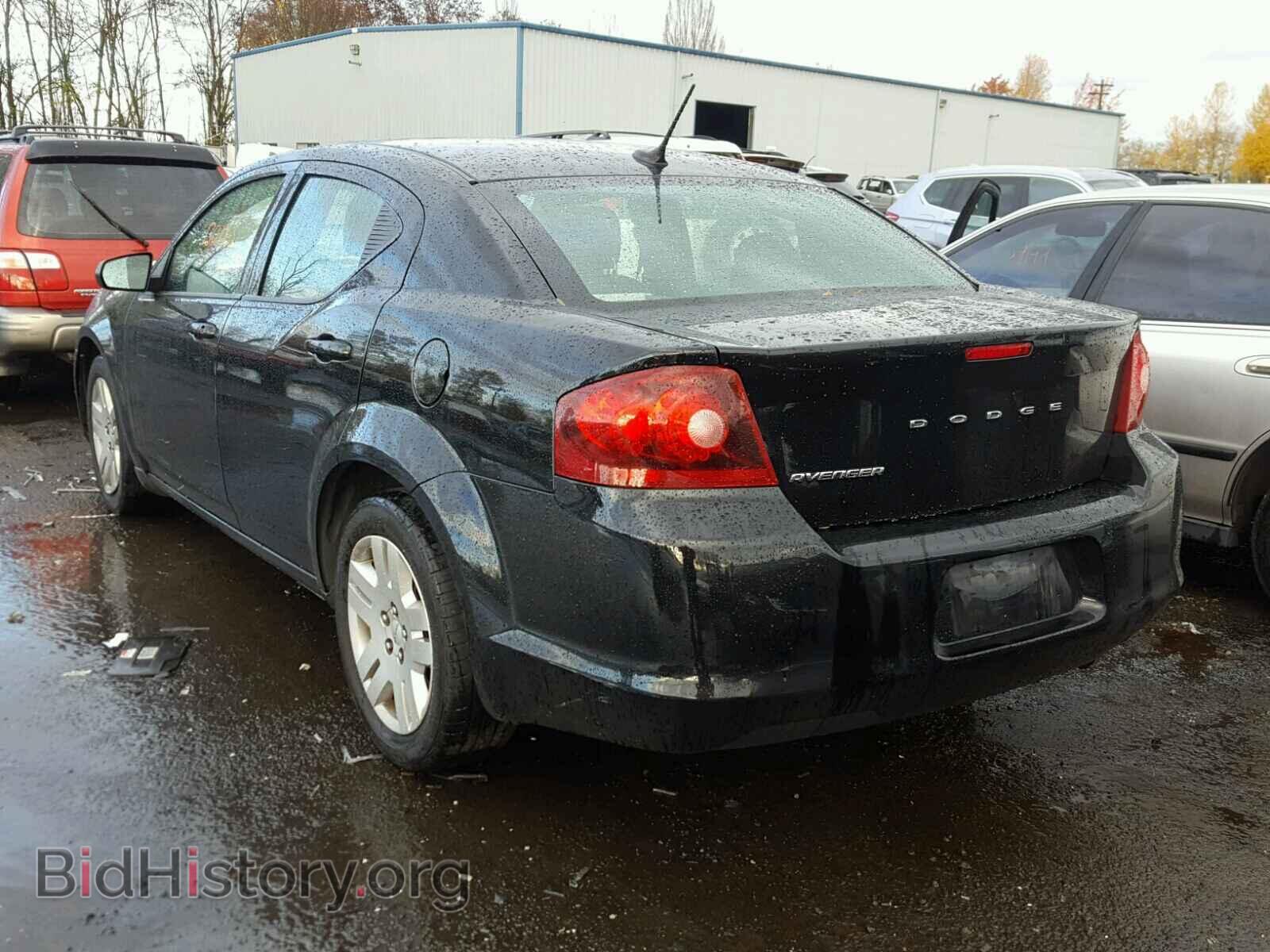 2012 DODGE AVENGER - VIN: 1C3CDZAB9CN220769 - Фото 3