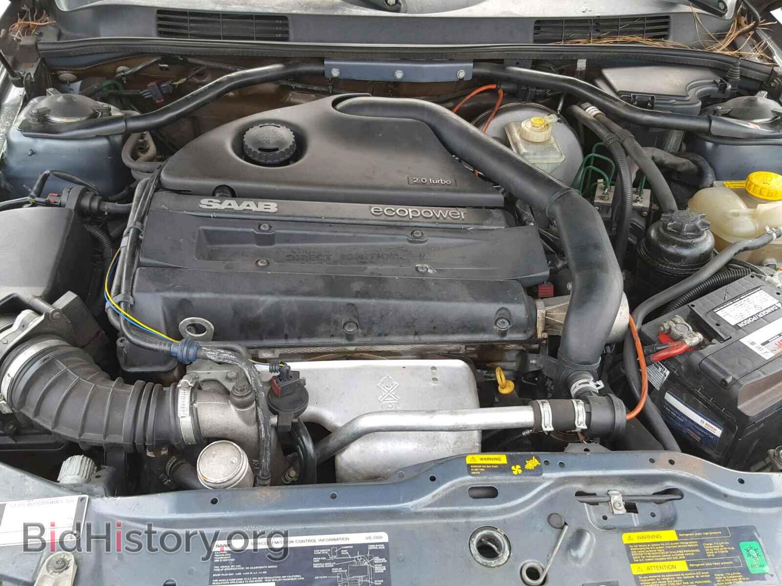 2000 SAAB 9-3 - VIN: YS3DD78H9Y7004858 - Фото 7