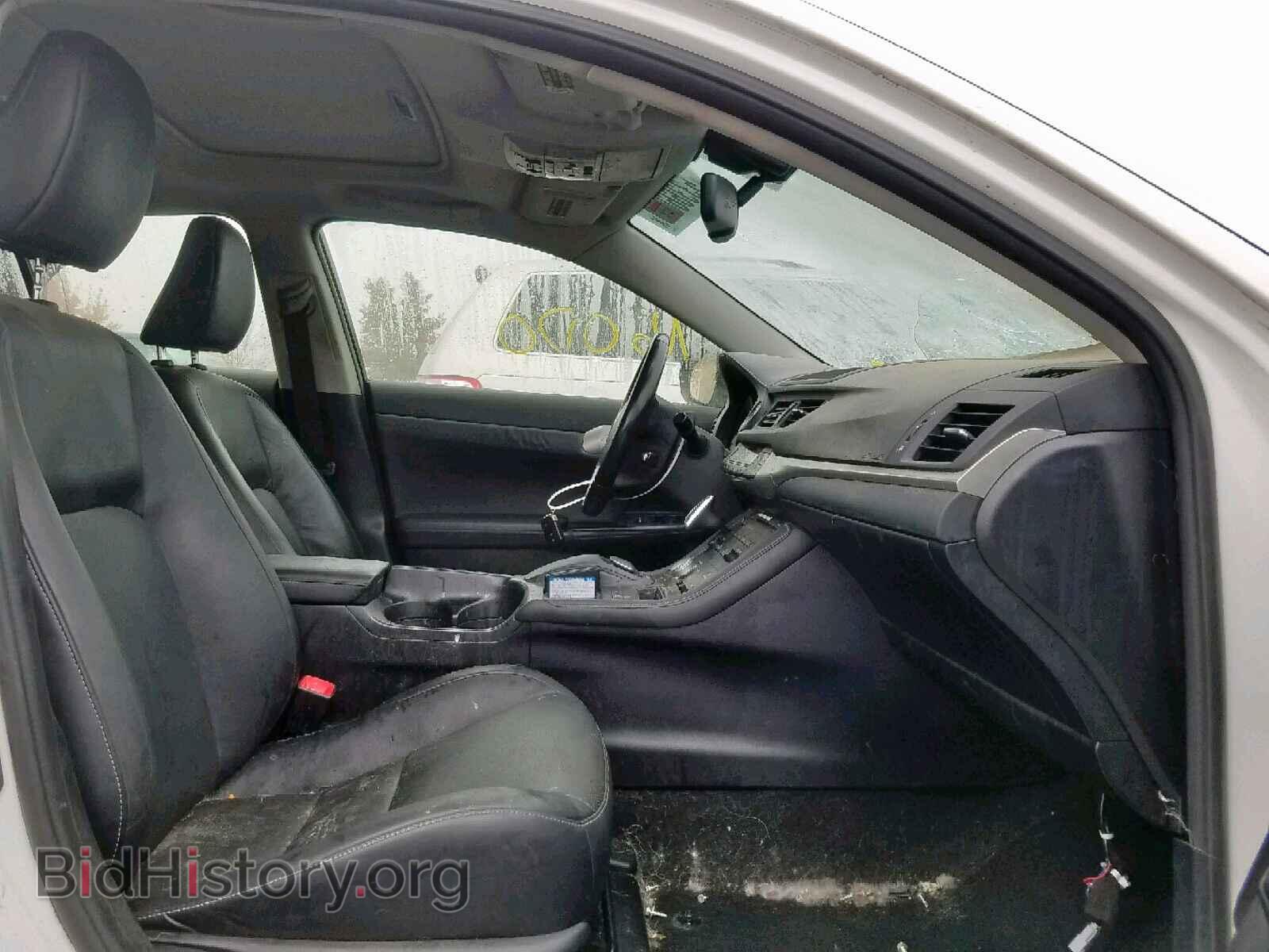 2012 LEXUS CT 200 - VIN: JTHKD5BHXC2099740 - Фото 5