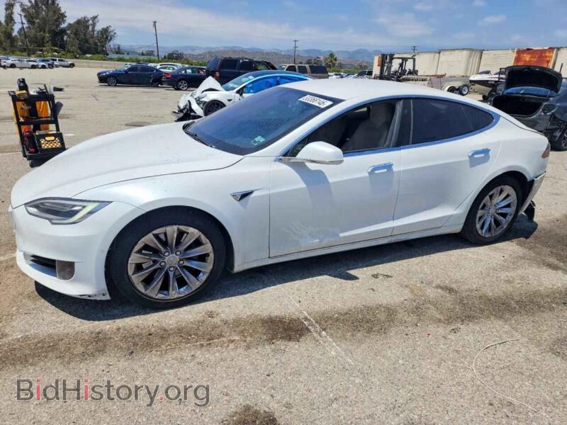 2016 Tesla MODEL S (VIN 5YJSA1E16GF170582) — фото 1 из 14, Copart, повреждение: задняя часть