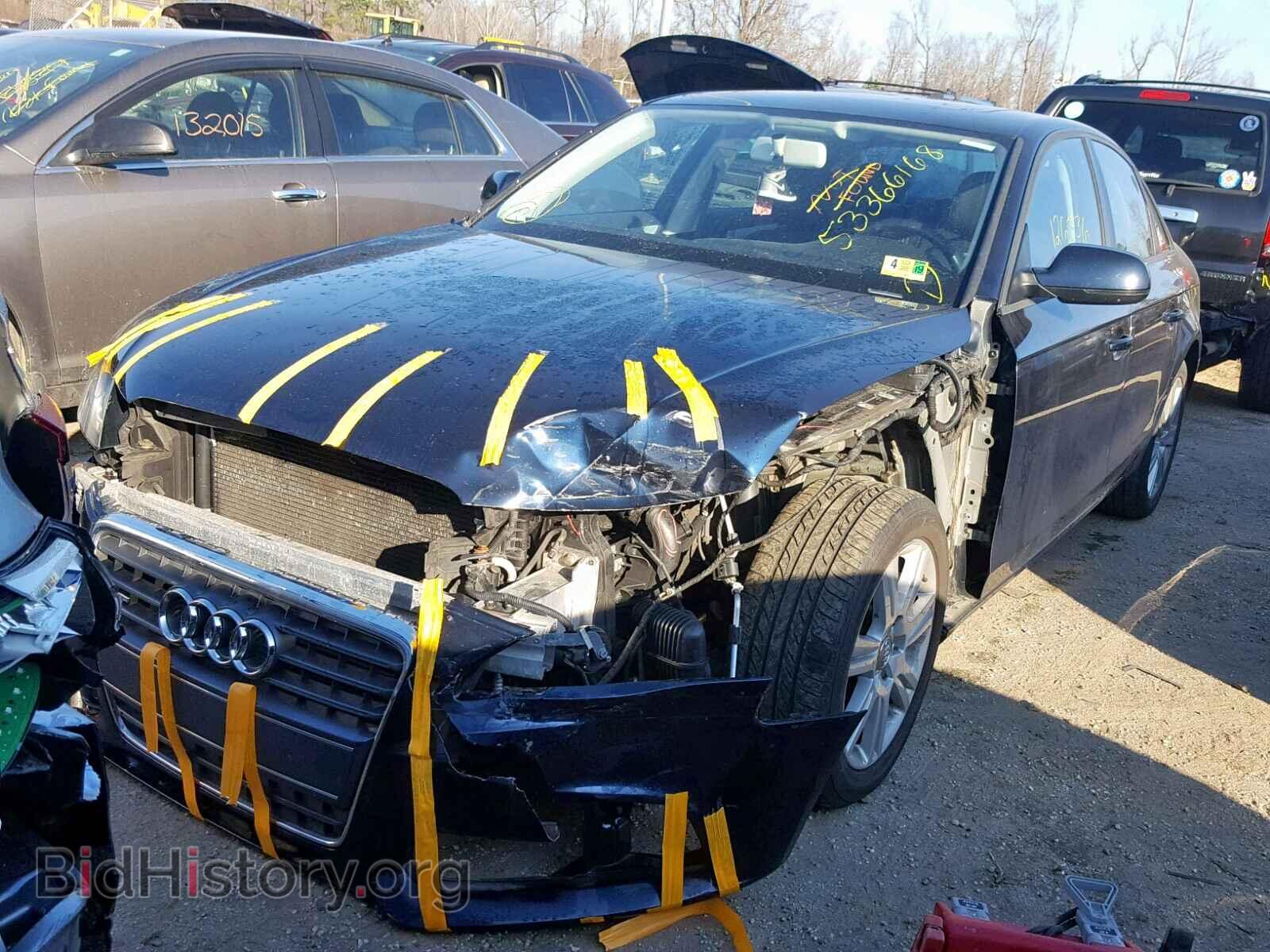 2010 AUDI A4 - VIN: WAUDFAFL9AN048864 - Фото 2
