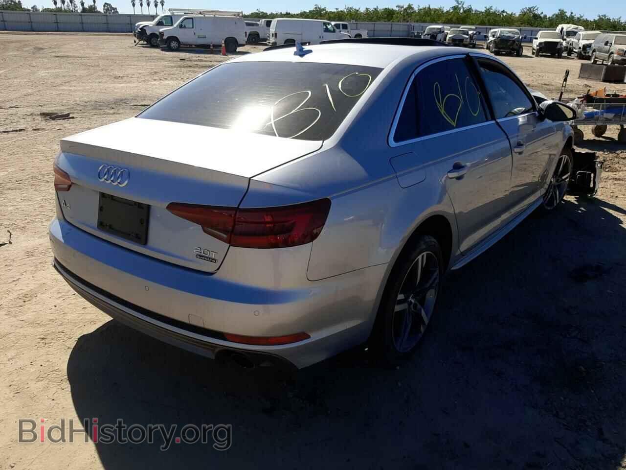 2018 AUDI A4 - VIN: WAUENAF45JA095168 - Фото 4