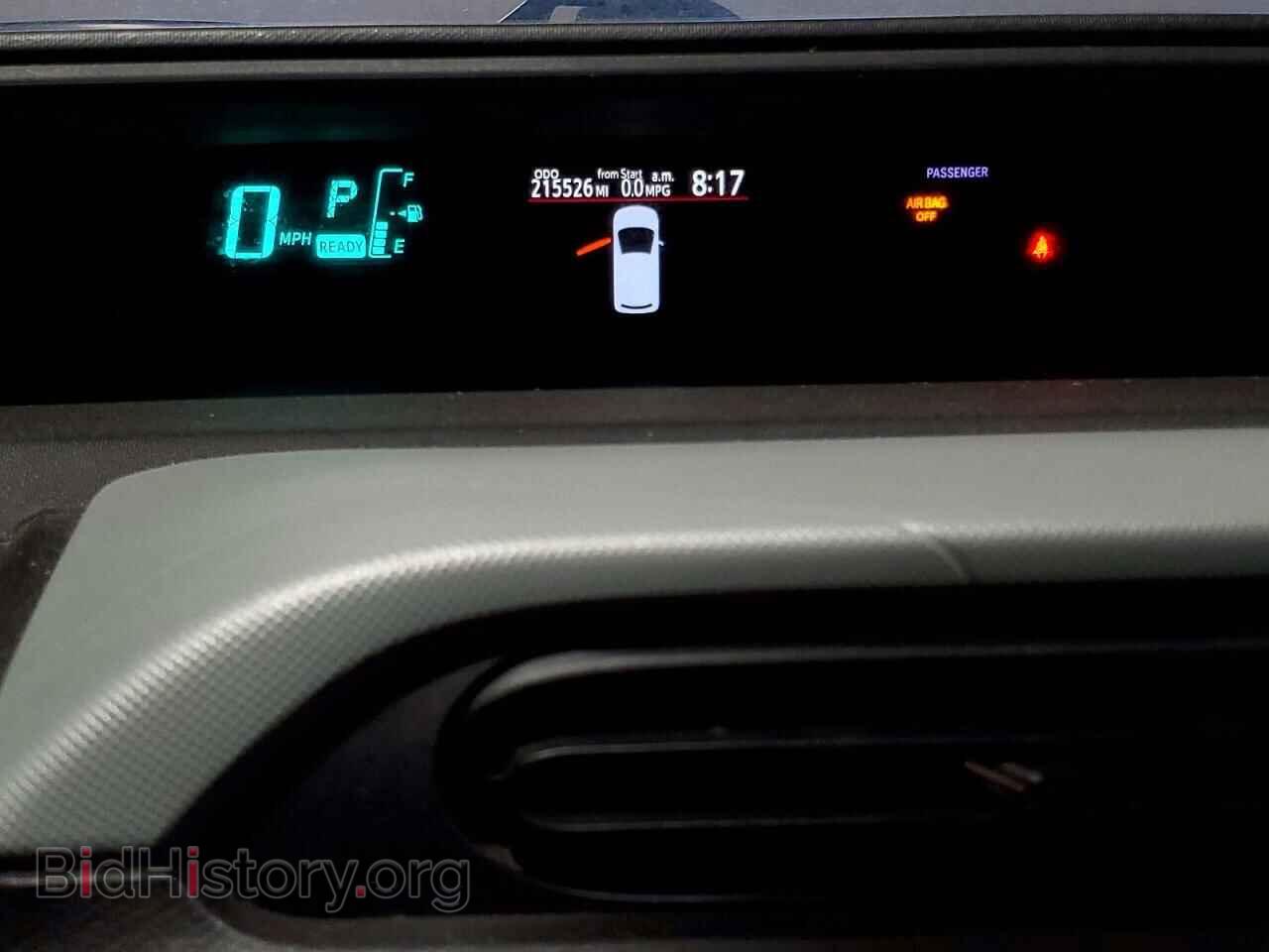 2012 TOYOTA PRIUS - VIN: JTDKDTB30C1025291 - Фото 9