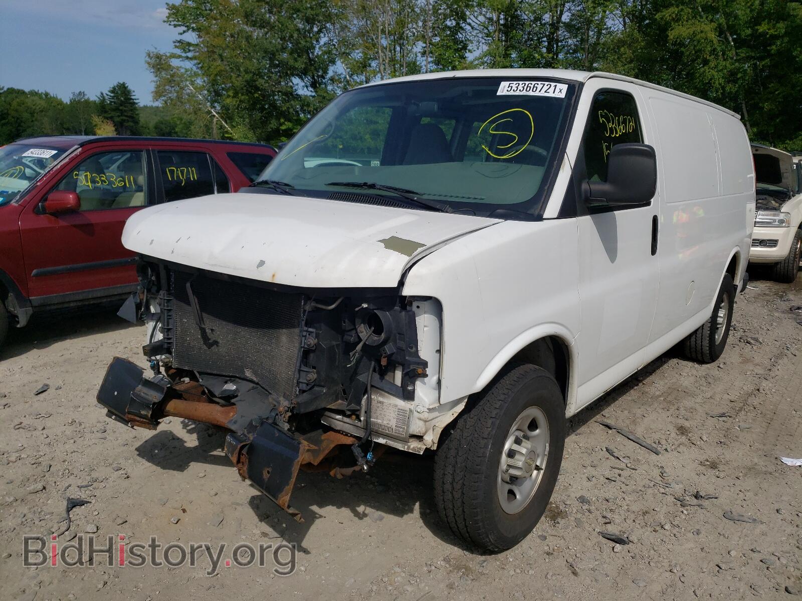 2007 CHEVROLET EXPRESS - VIN: 1GCGG25VX71161700 - Фото 2
